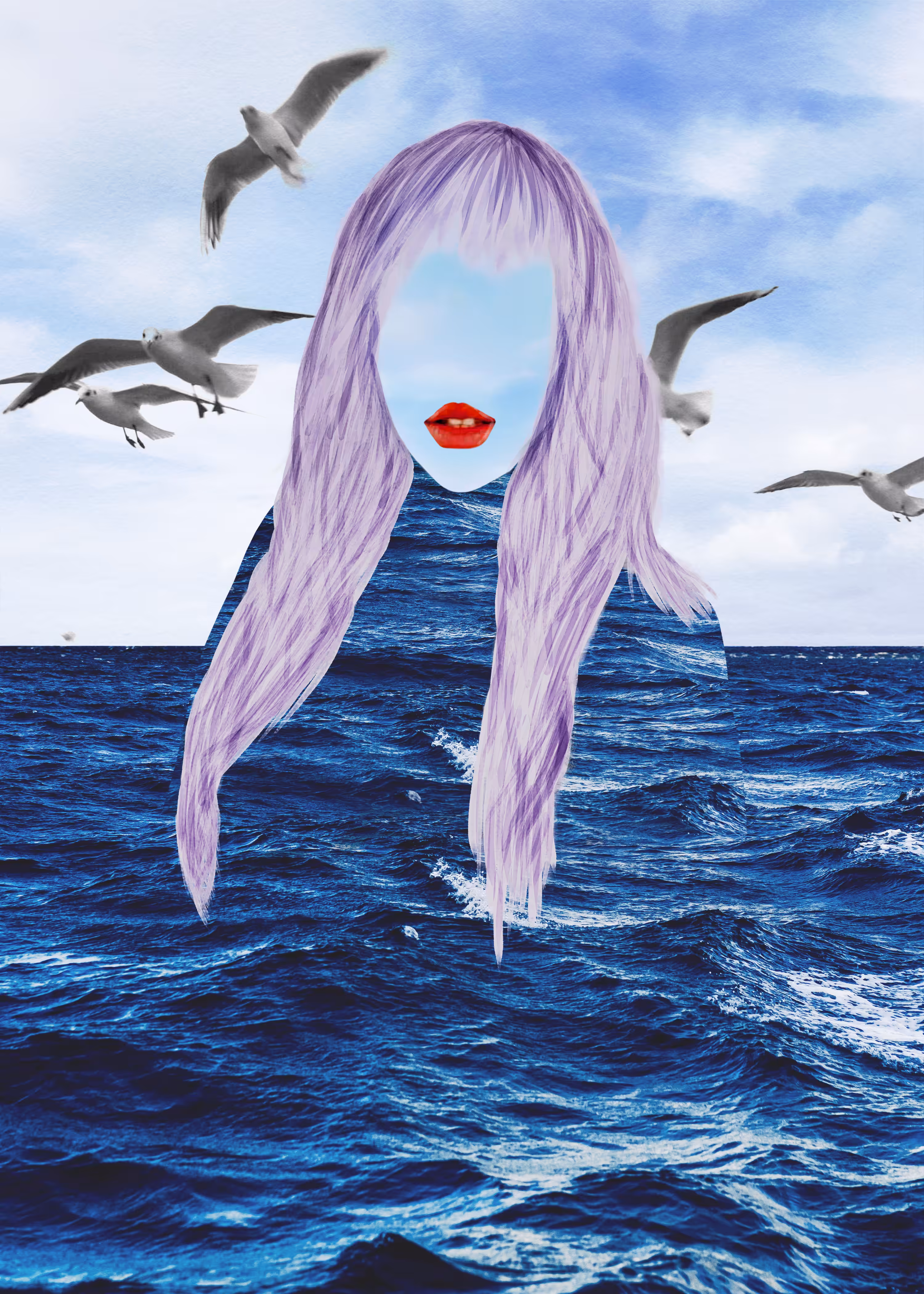 Poems swim under her skin