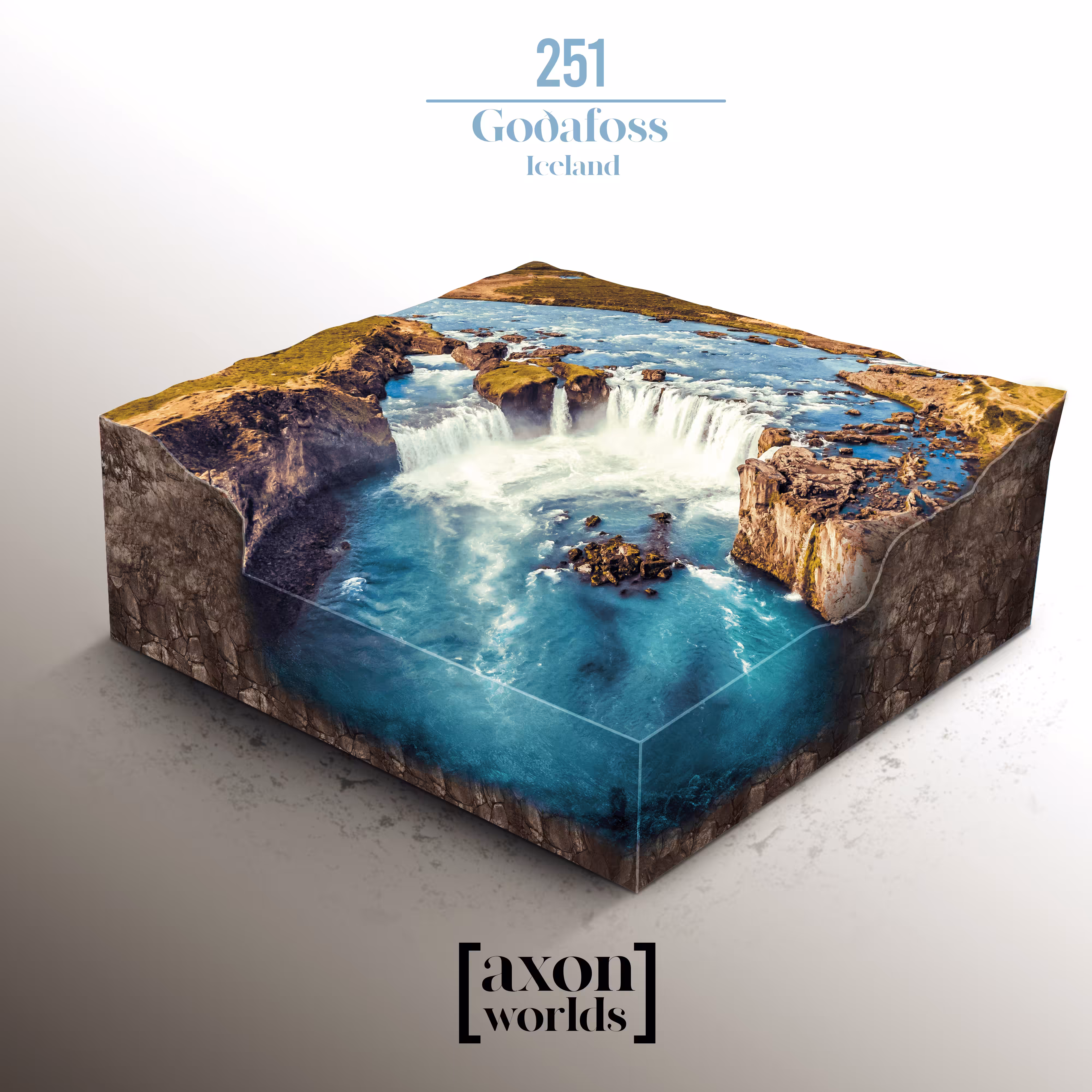 AXON WORLD | 251/1423 | GODAFOSS | ICELAND | MICRO WORLD