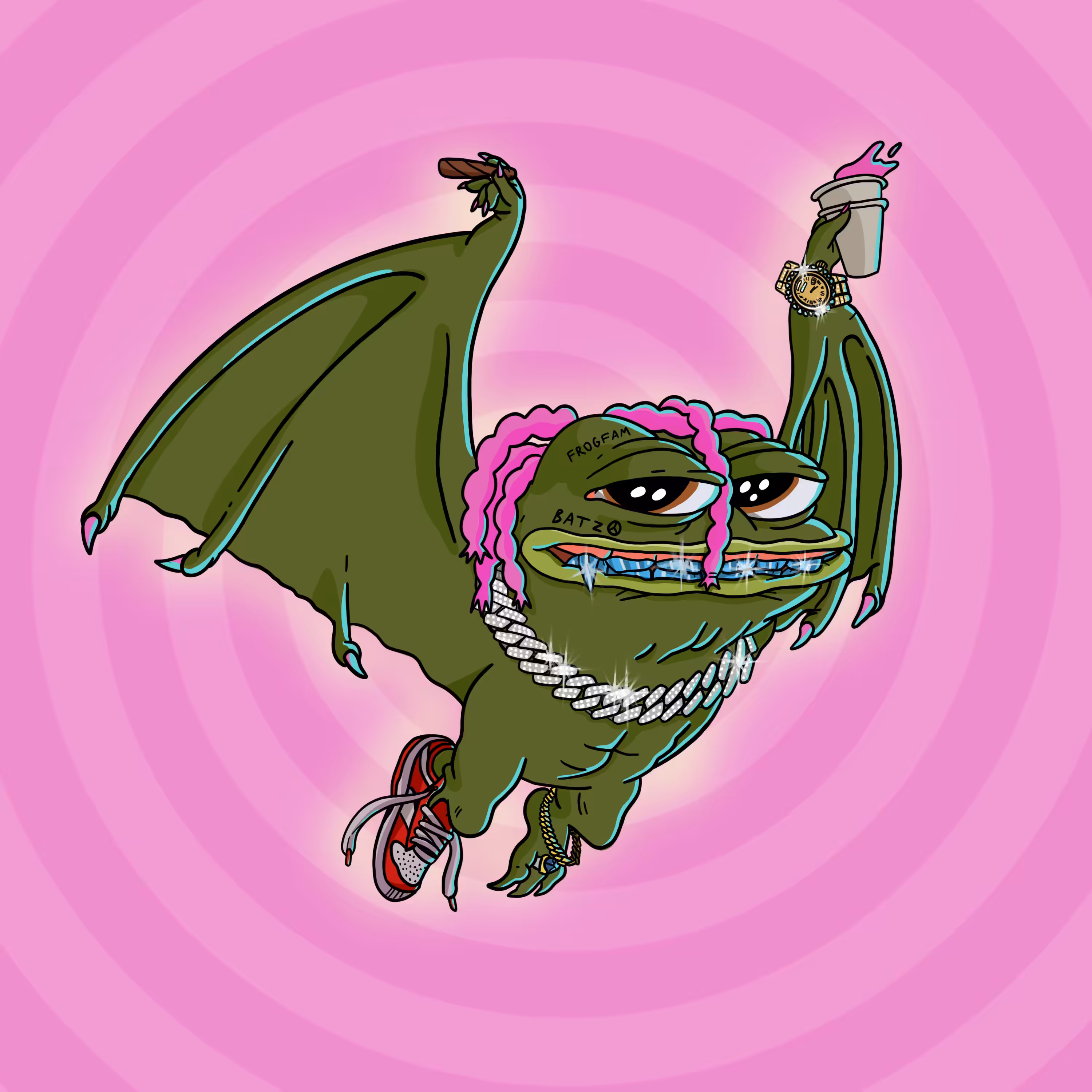 FrogFam Batz #14