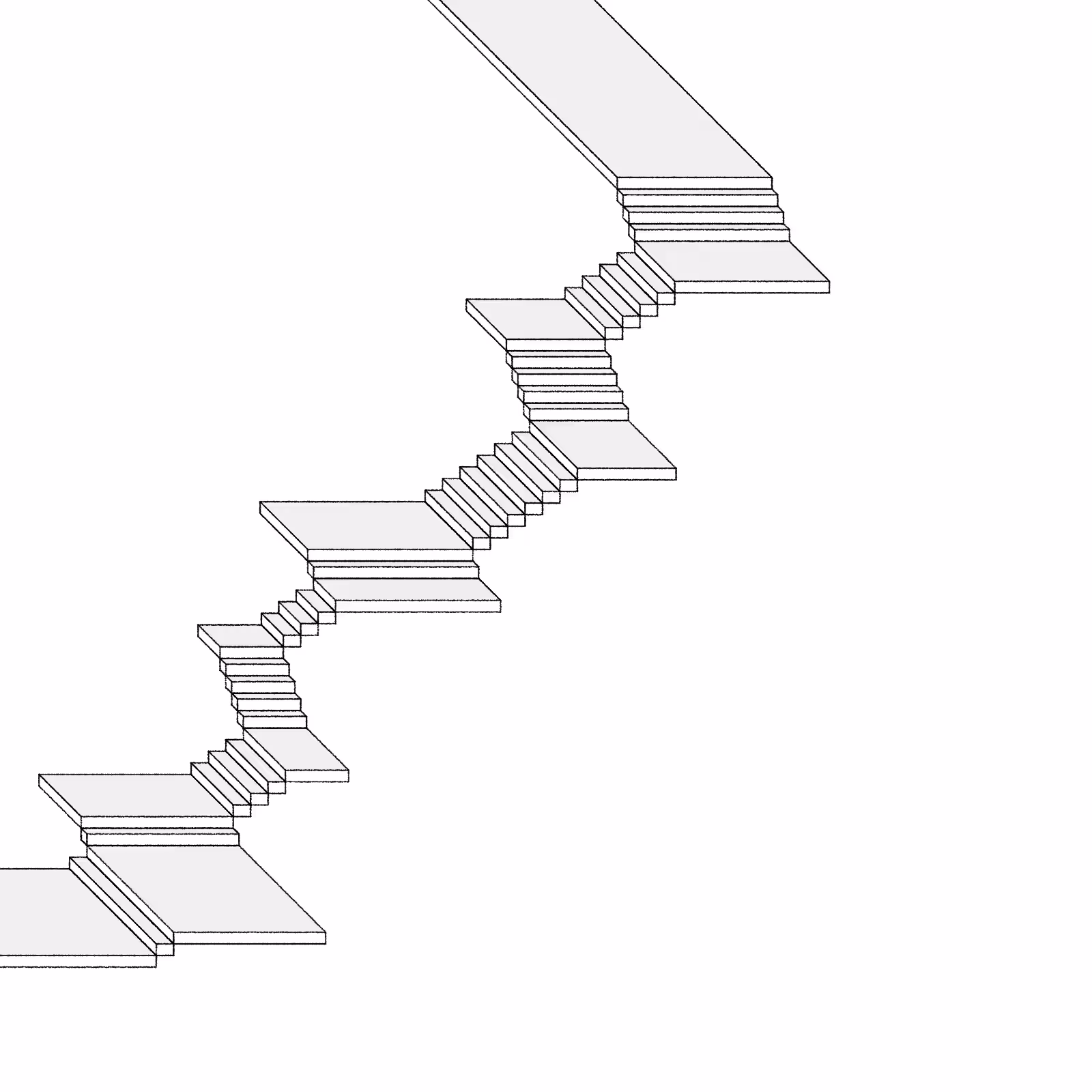 Stairs in a room #97