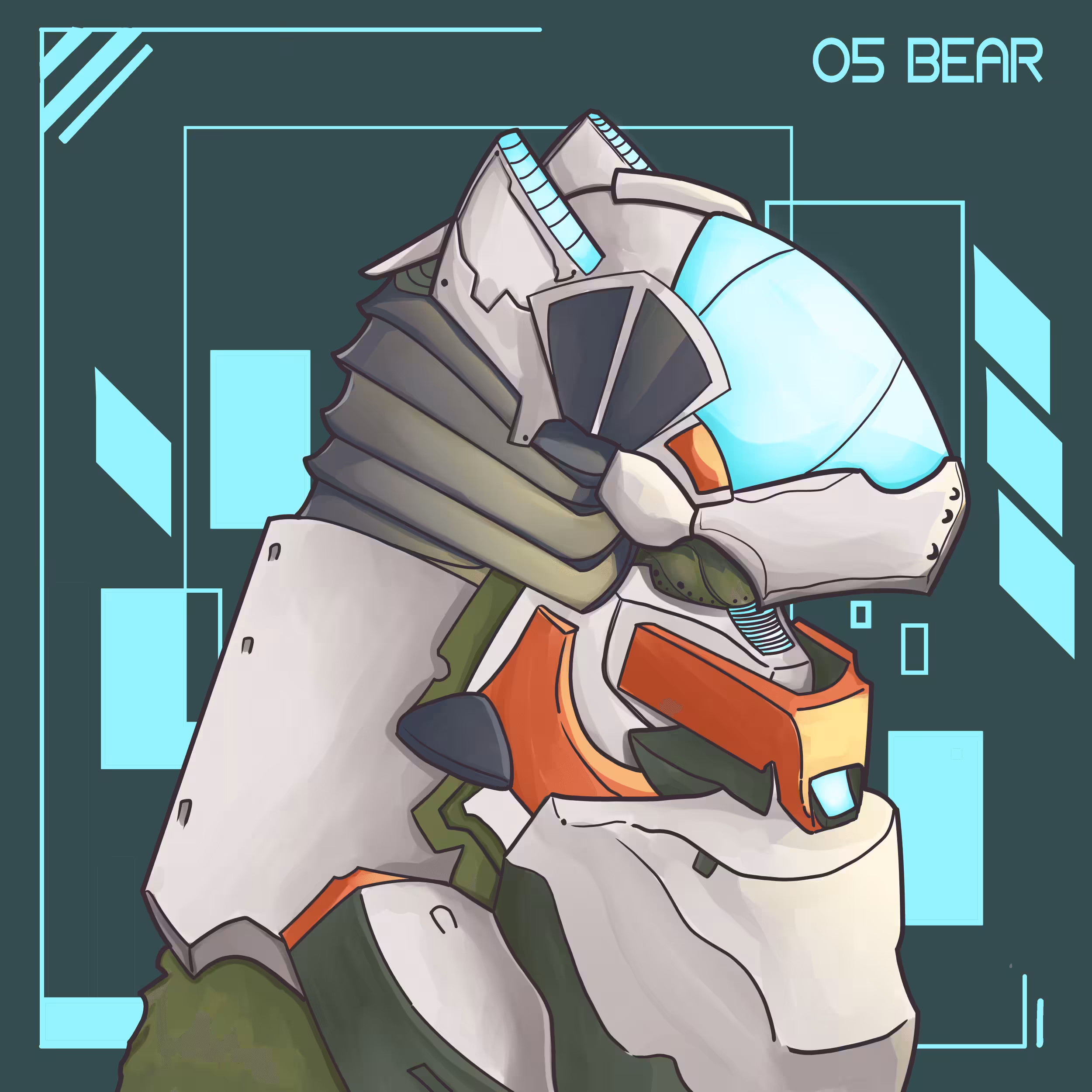El verde Bear