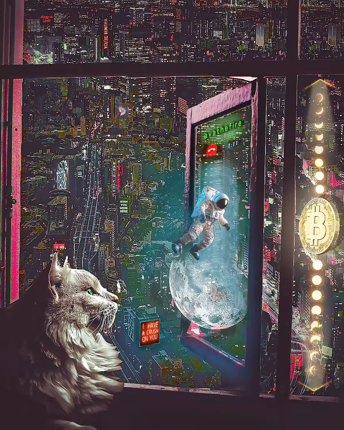 Year 2055: Virtual Reality Call on Earth