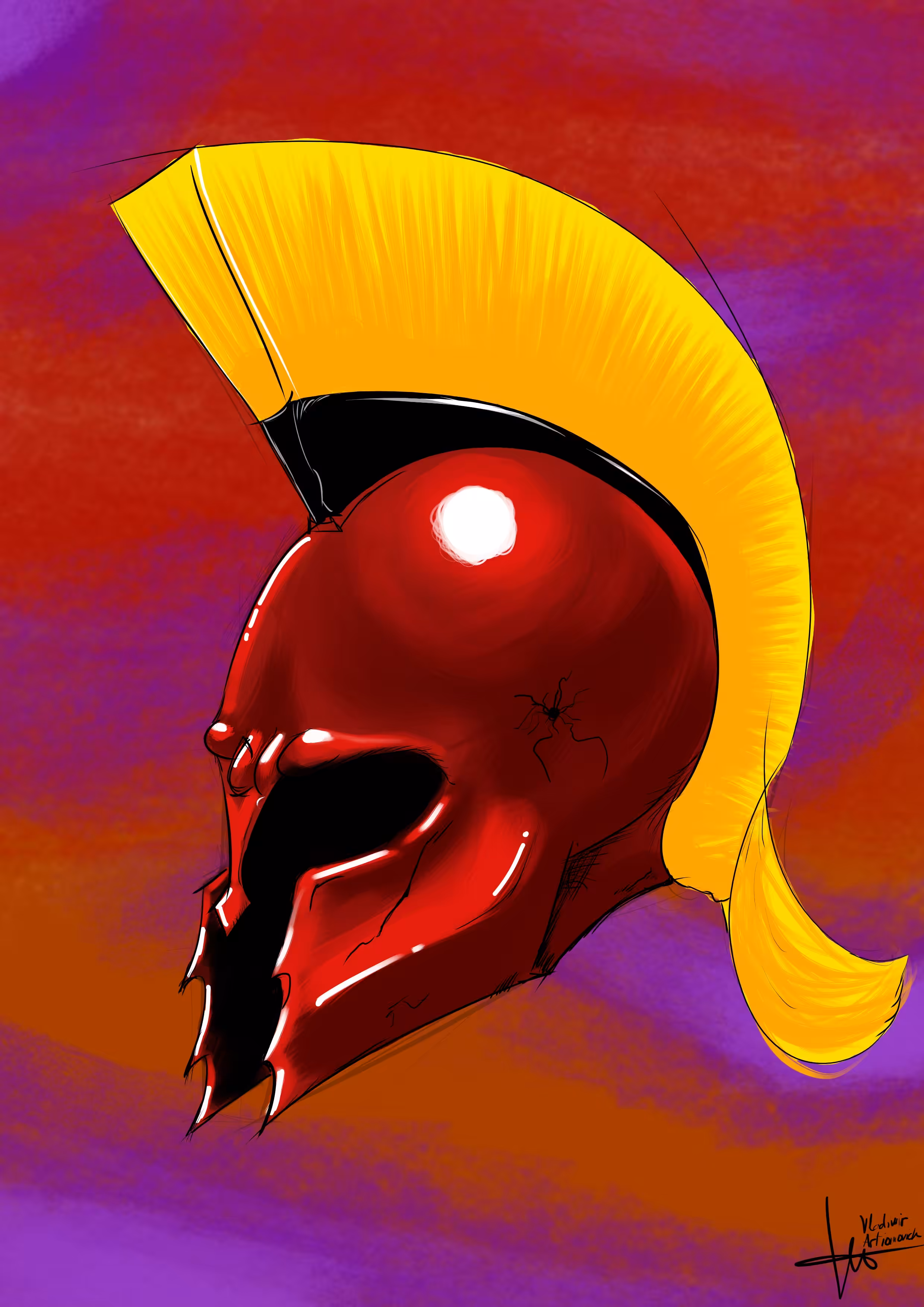 Ancient Helmet