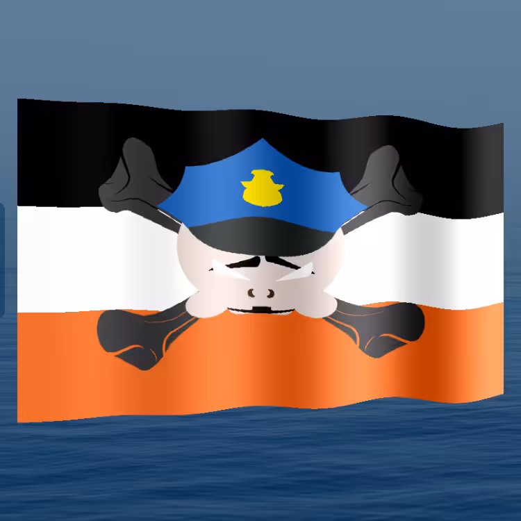 Jolly Roger Flag #169