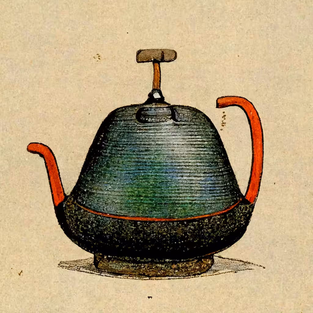 cast-iron kettle / tetsubin (鉄瓶)
