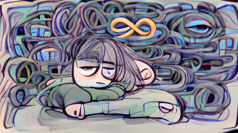 infinitely tired