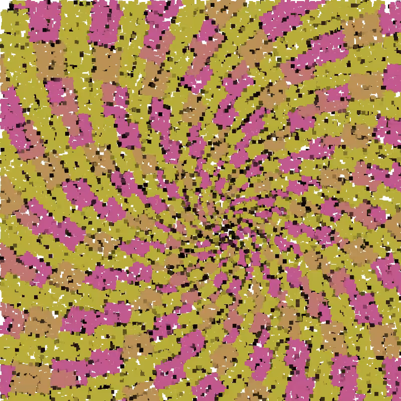 Mosaic or stained glass drops #63