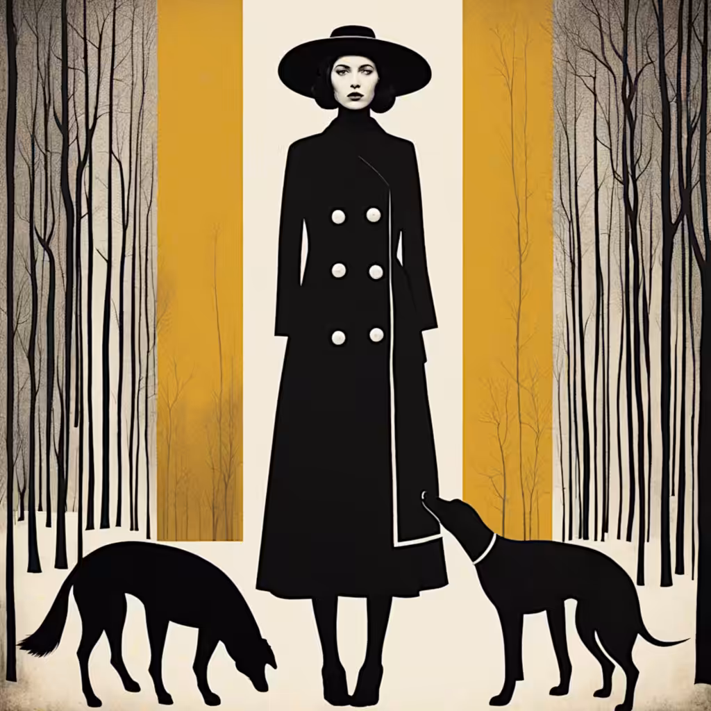 "This is not art #10 – The woman taking a walk"
