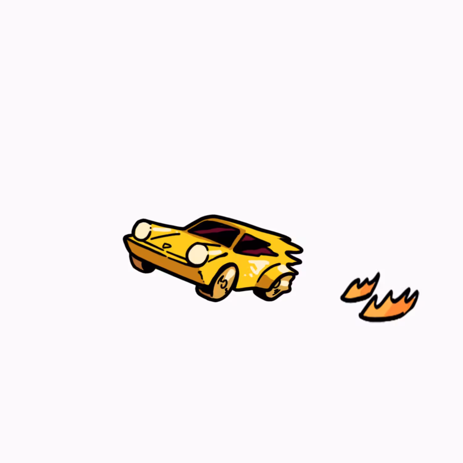 Porsche flying