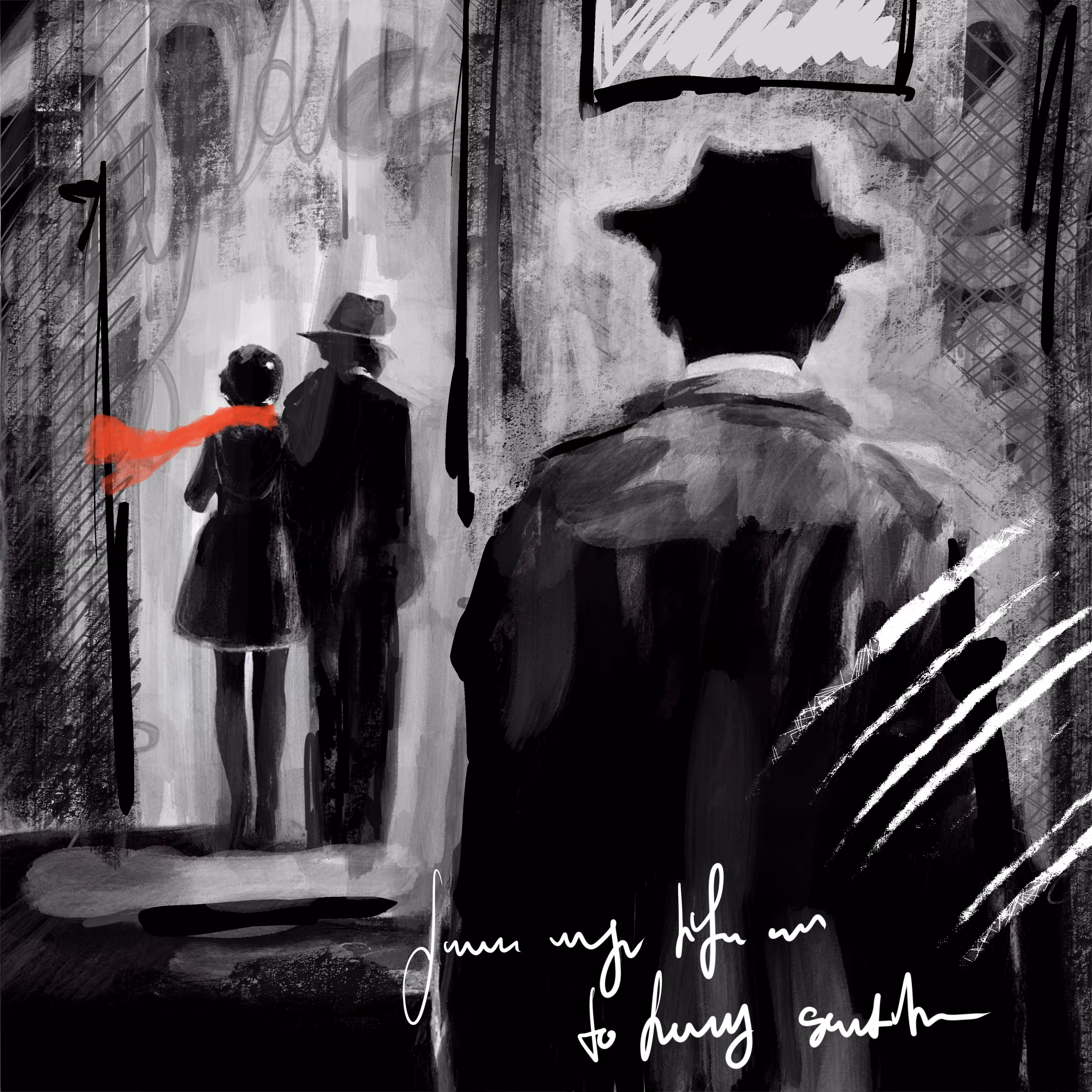 Scene 10. Red scarf