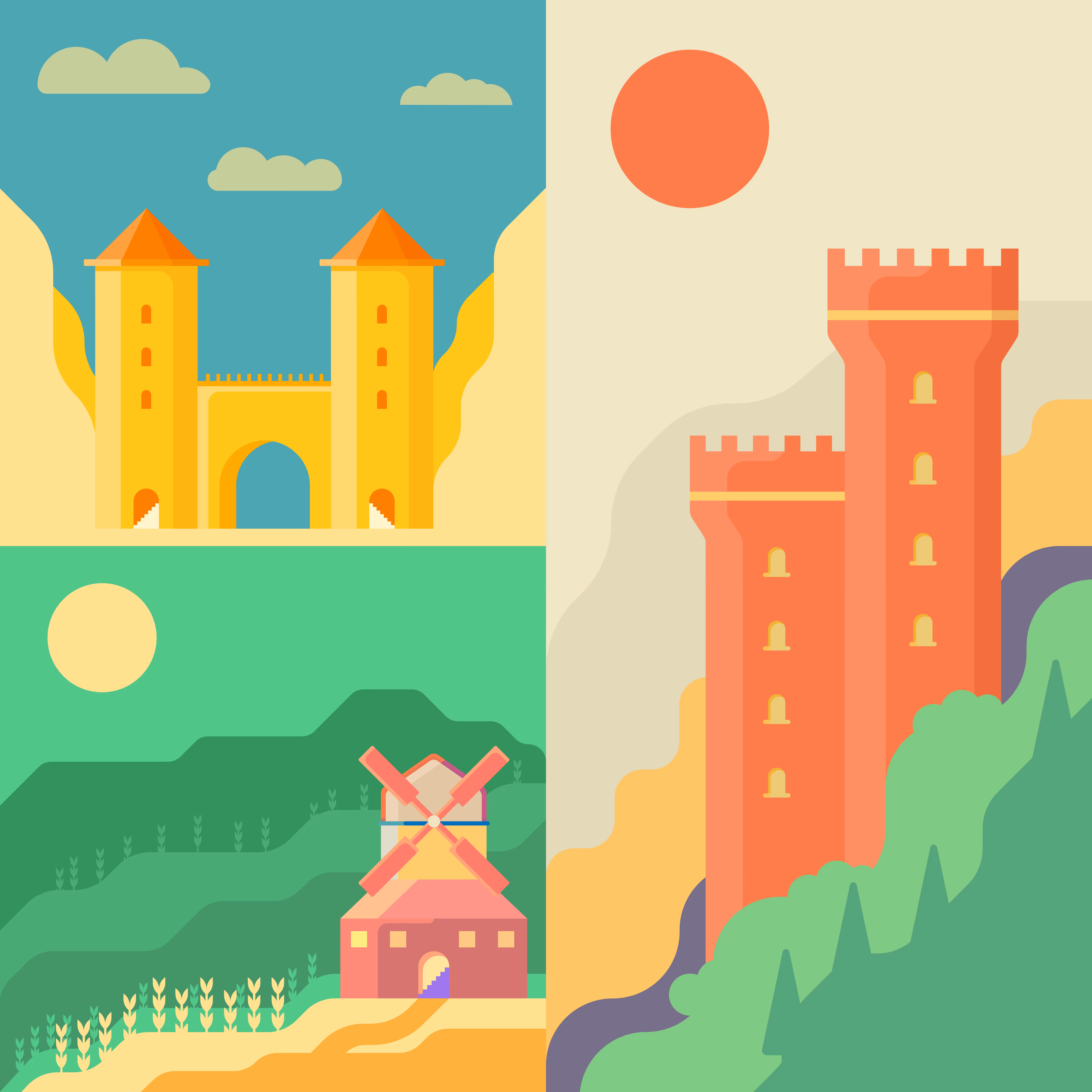 Summer scenery