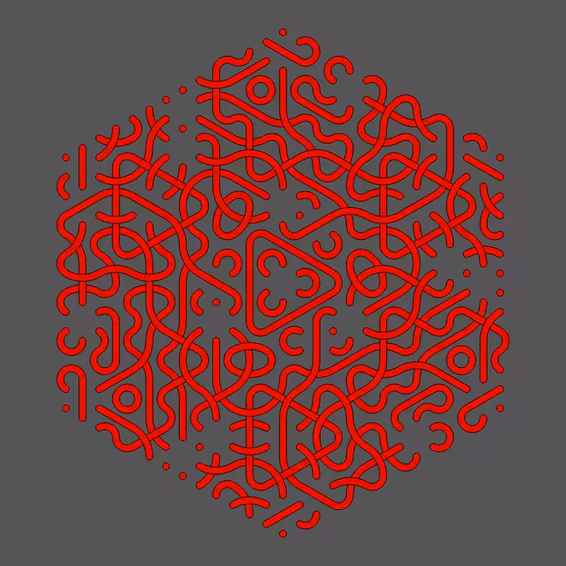 Threefold Symmetry - Dark Variations #367