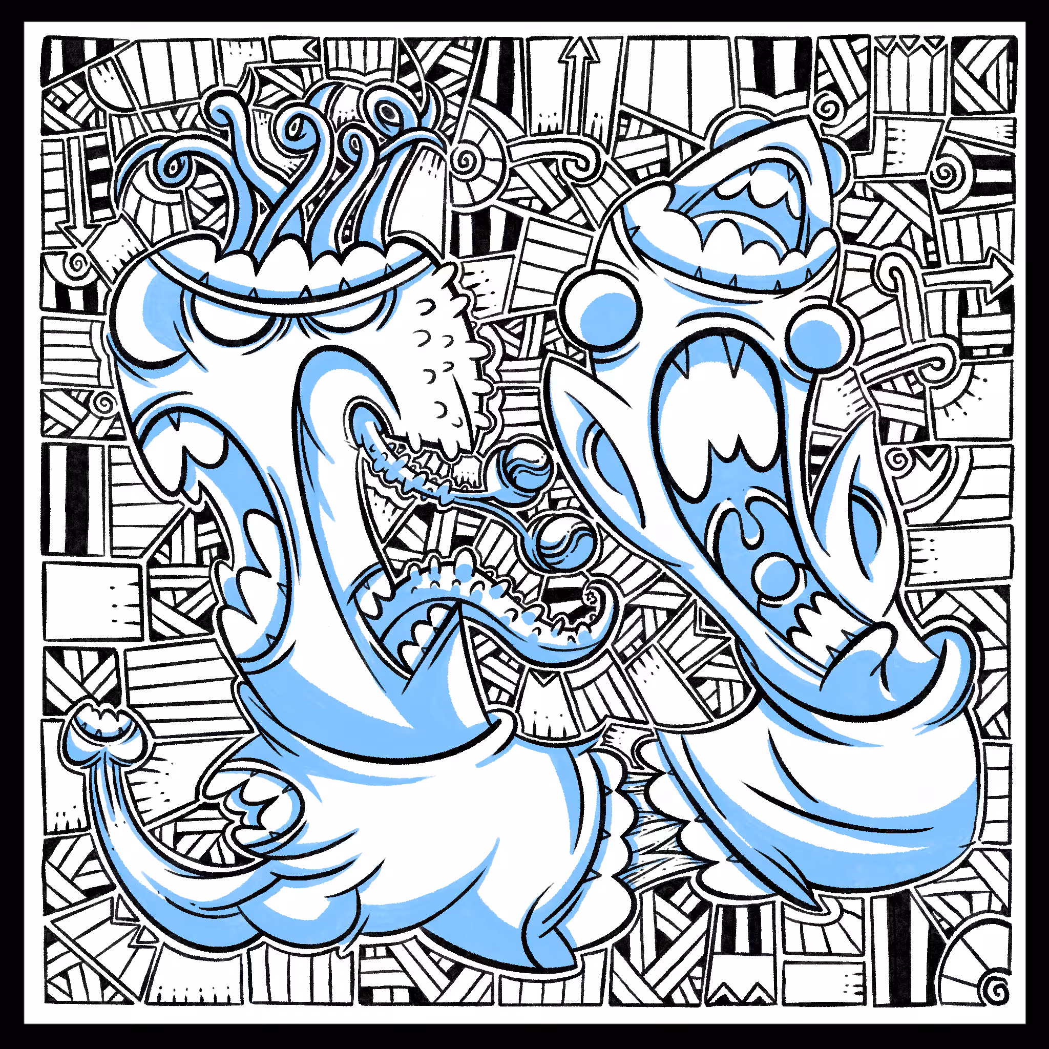 Creature 072 Lineart