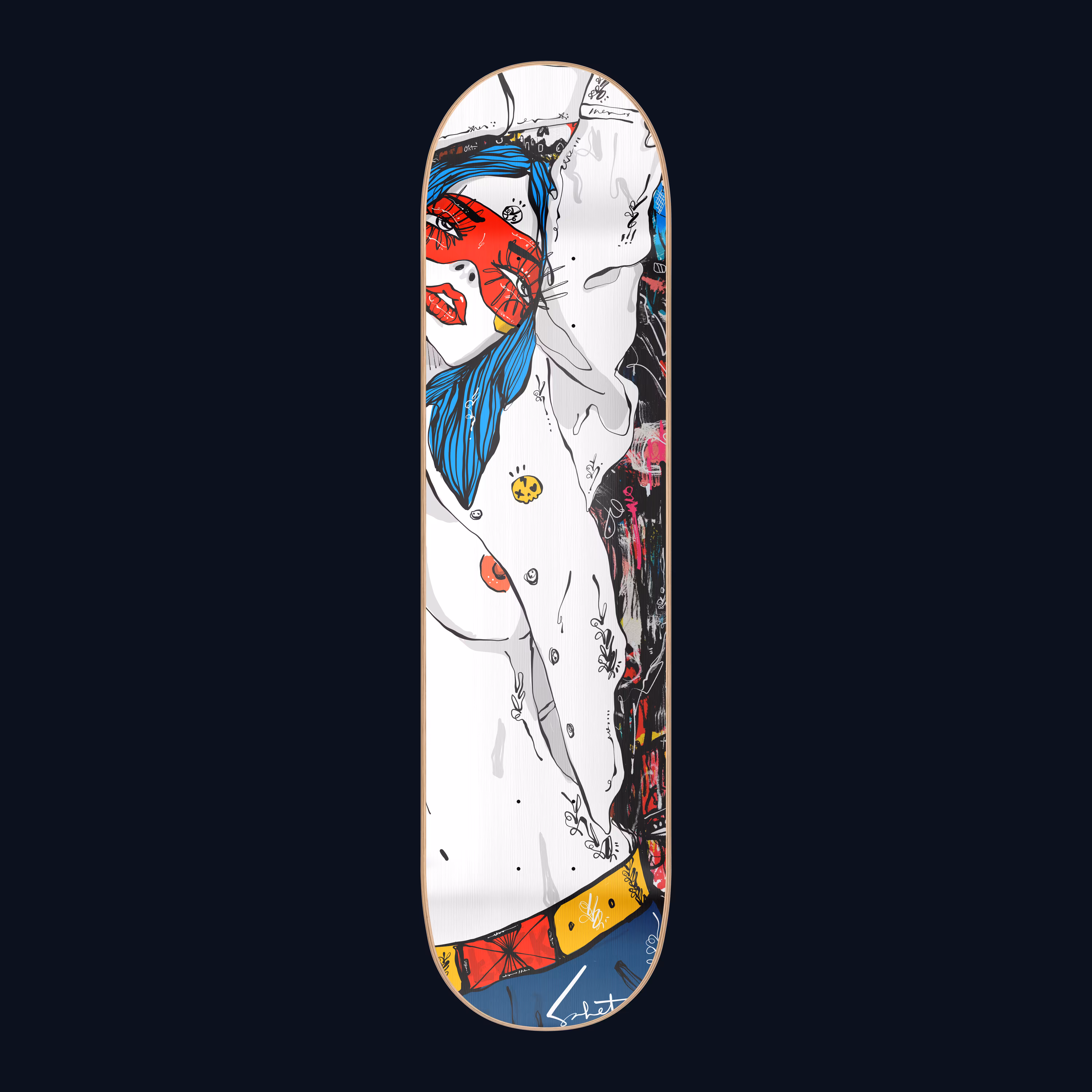 LUCKY AF 2022 | NFT + PHYSICAL SKATEBOARD DECK