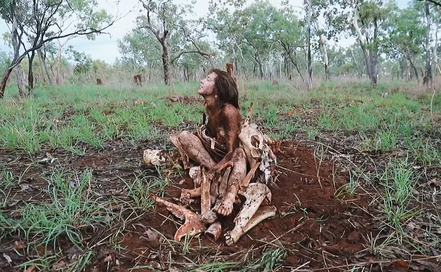 They tried to bury her 