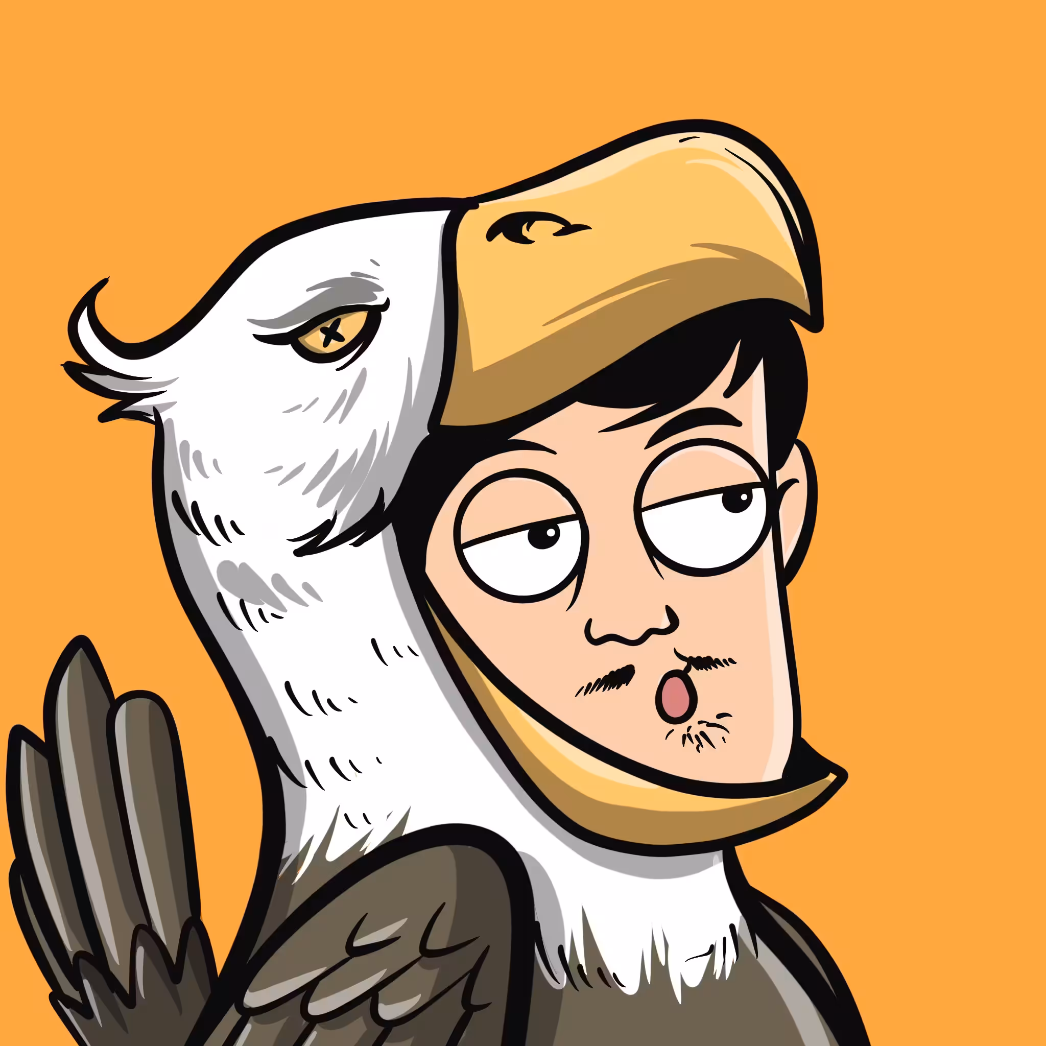 Eagle beast doll