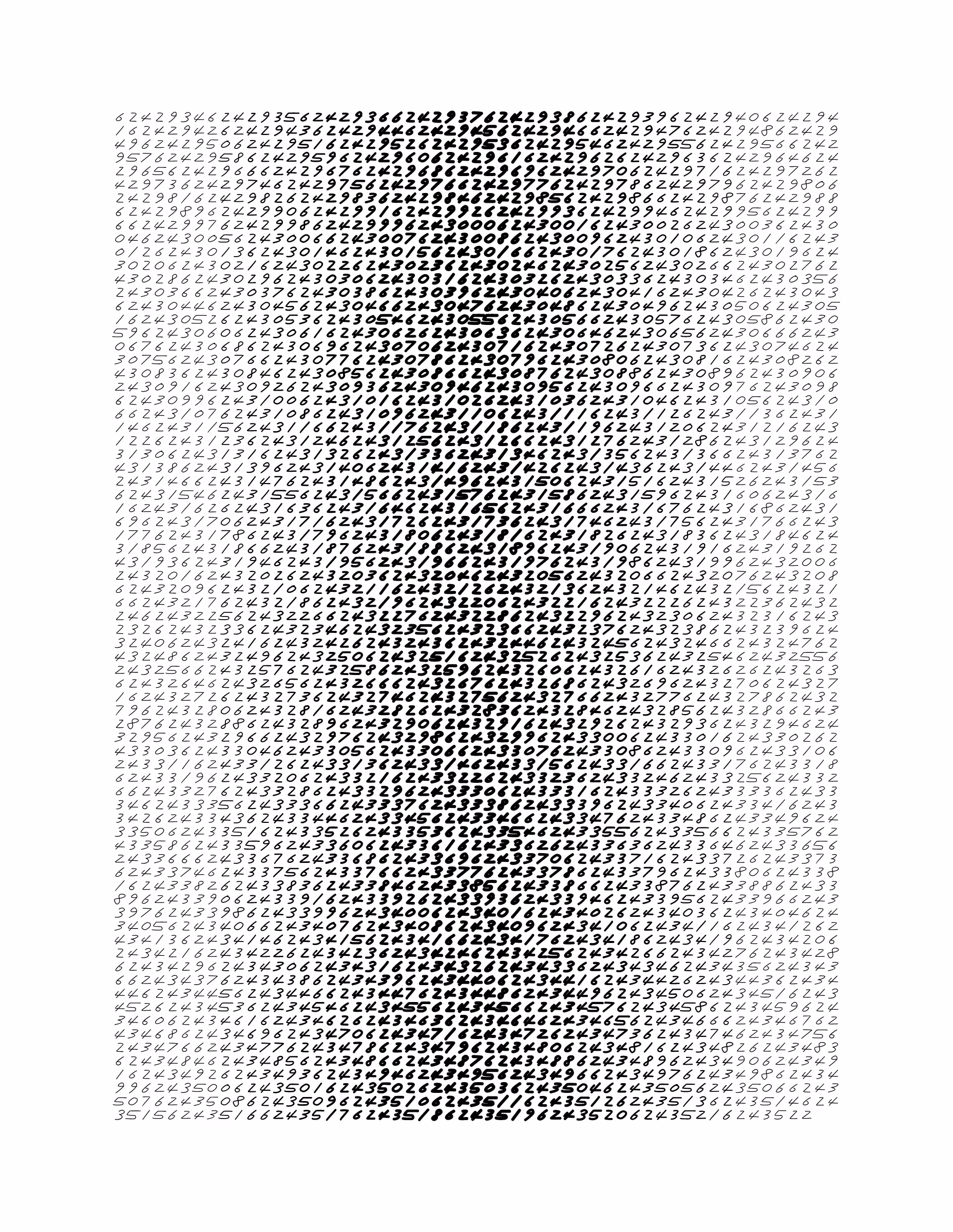 Endless (5,607,250 to Infinity) #2147
