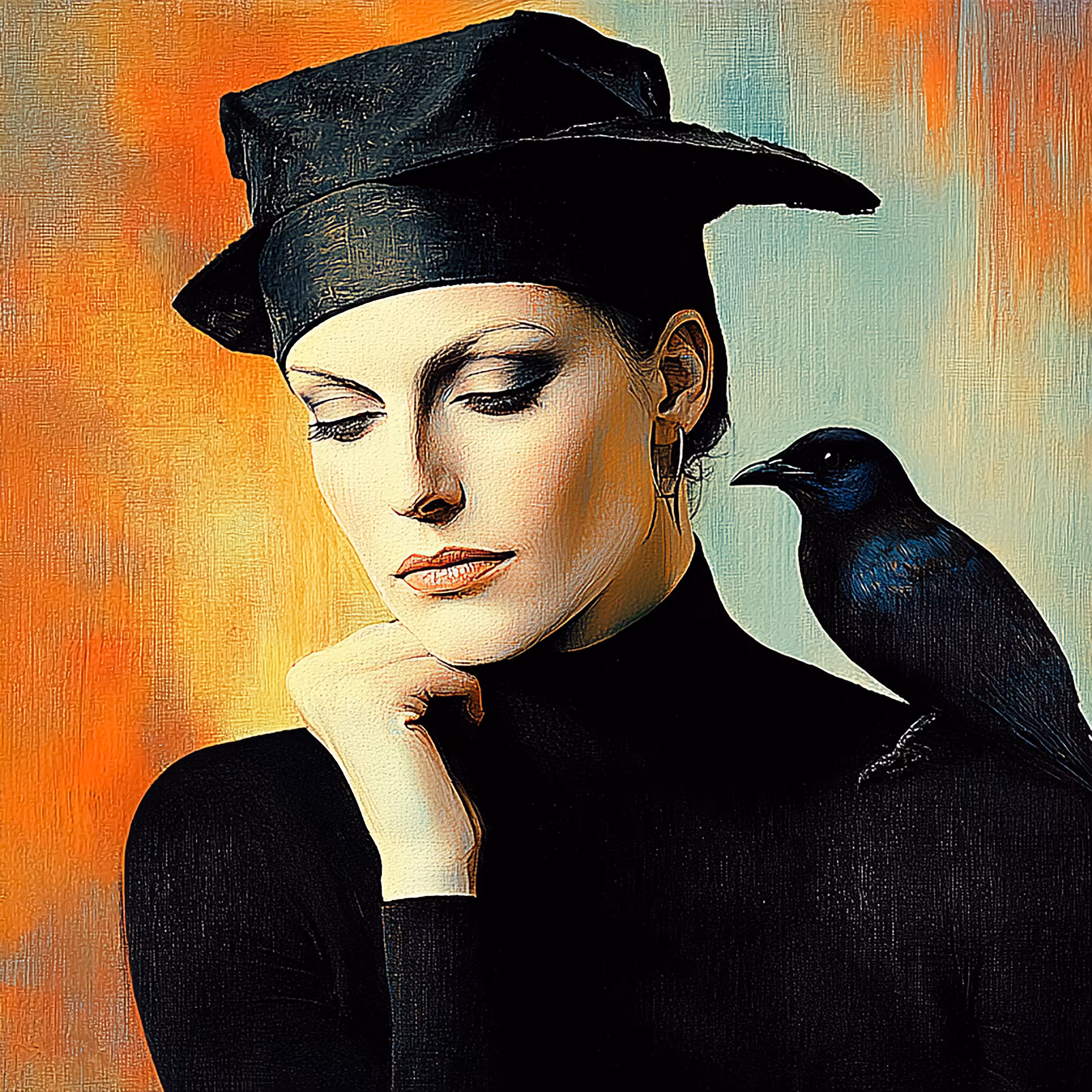 The Lady with the Starling