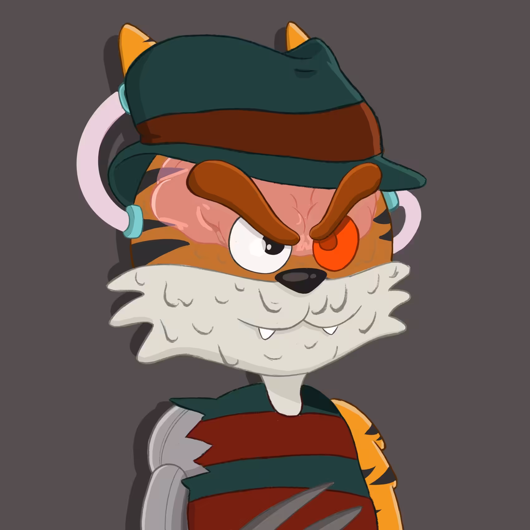 Cloned Cranium Cat Club SLASH2