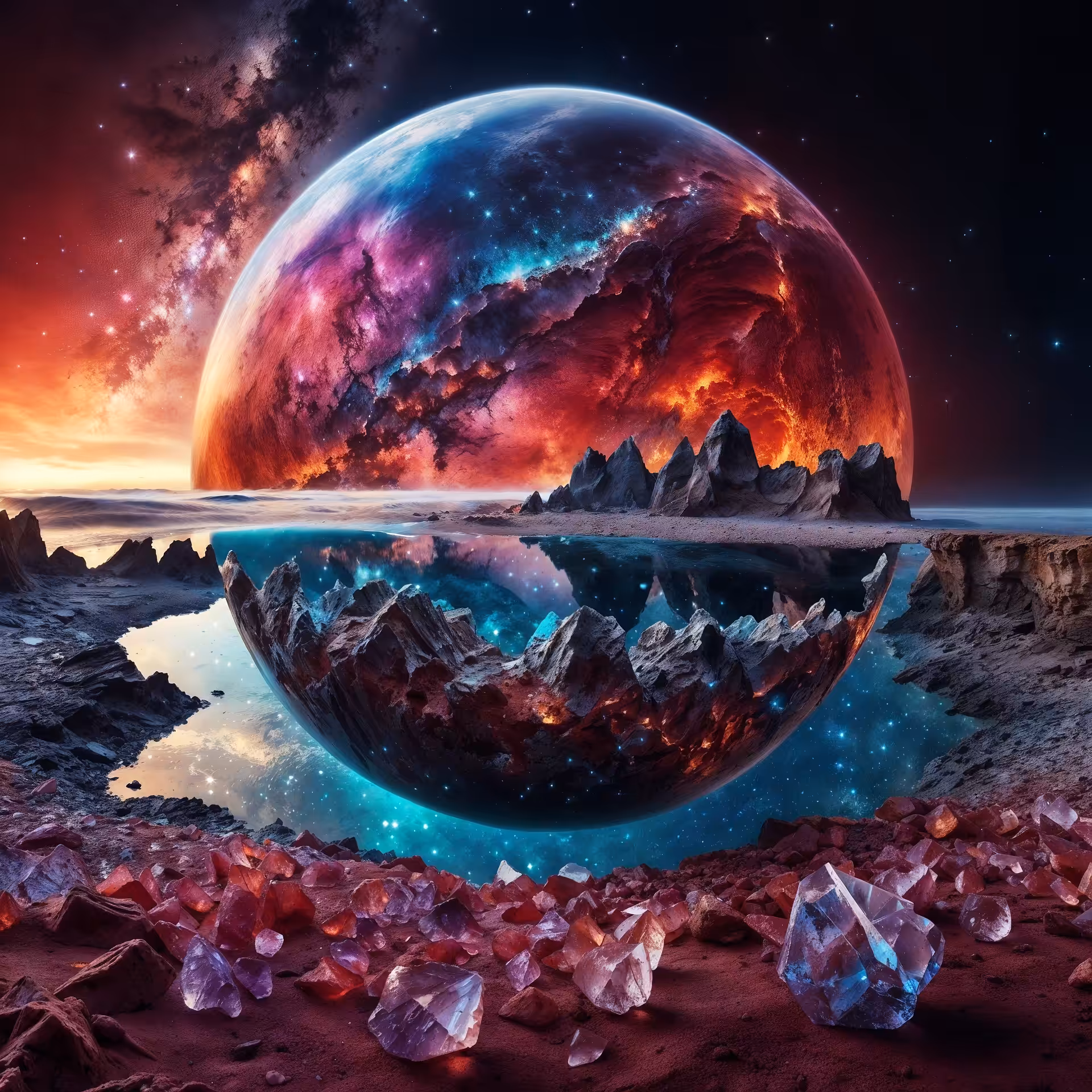 "Crystalline Cosmos"