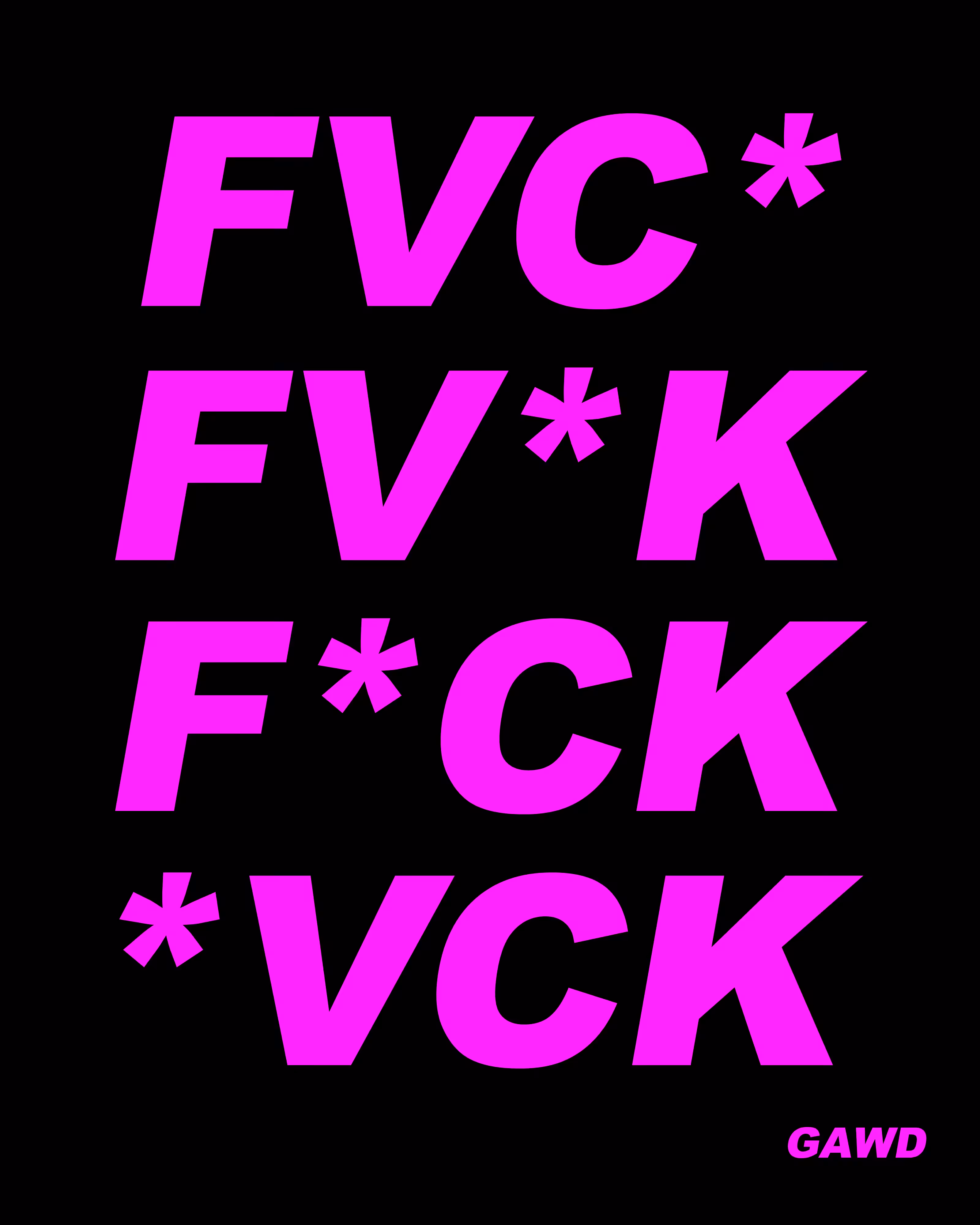 FVCK, FOUR TIMES #019