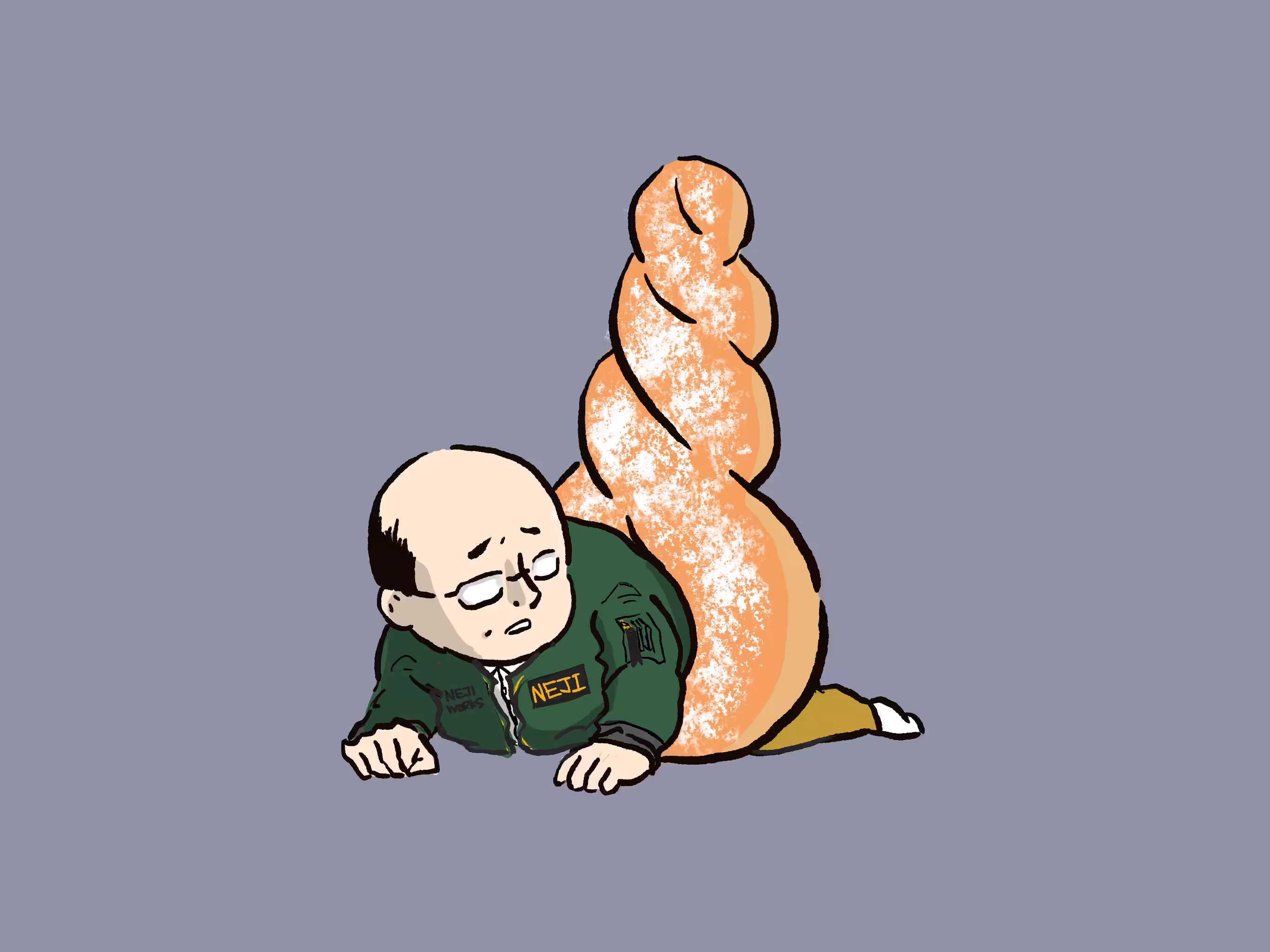 Wearable DONUTS: Daily life in donuts #009 Jan.10
