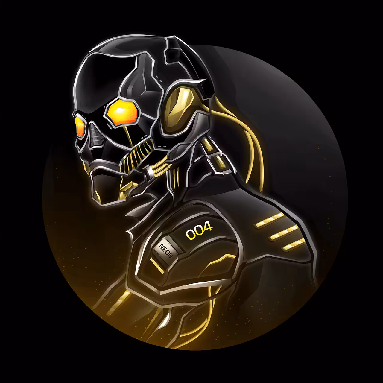 Neon Borg #004