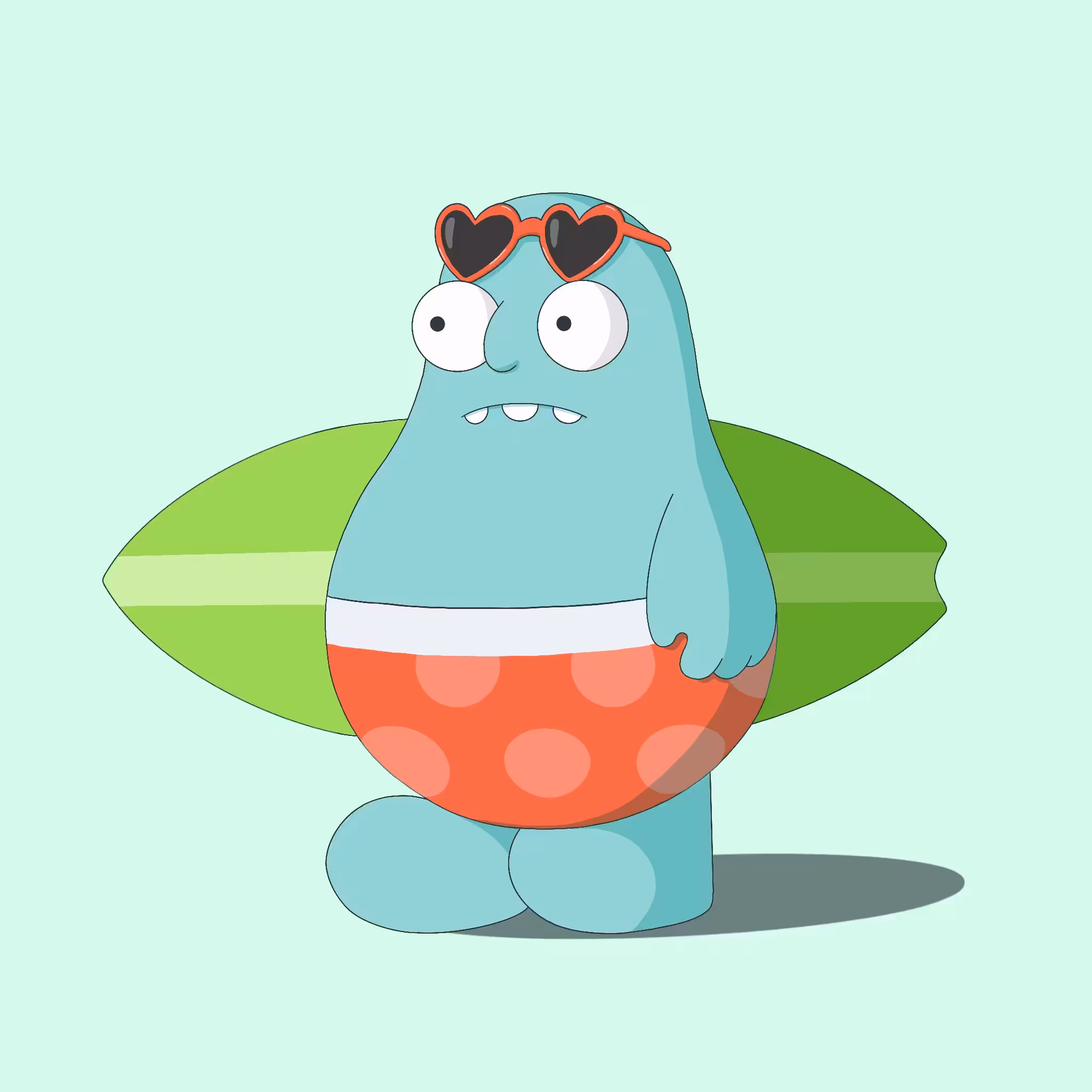 Mr.Poong #0002 (Surfing)