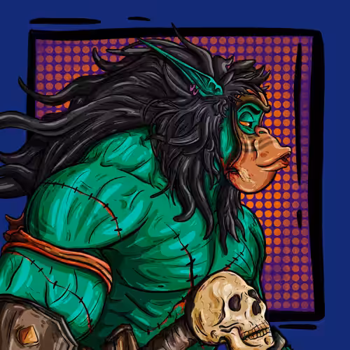 Monkey Mask # 106