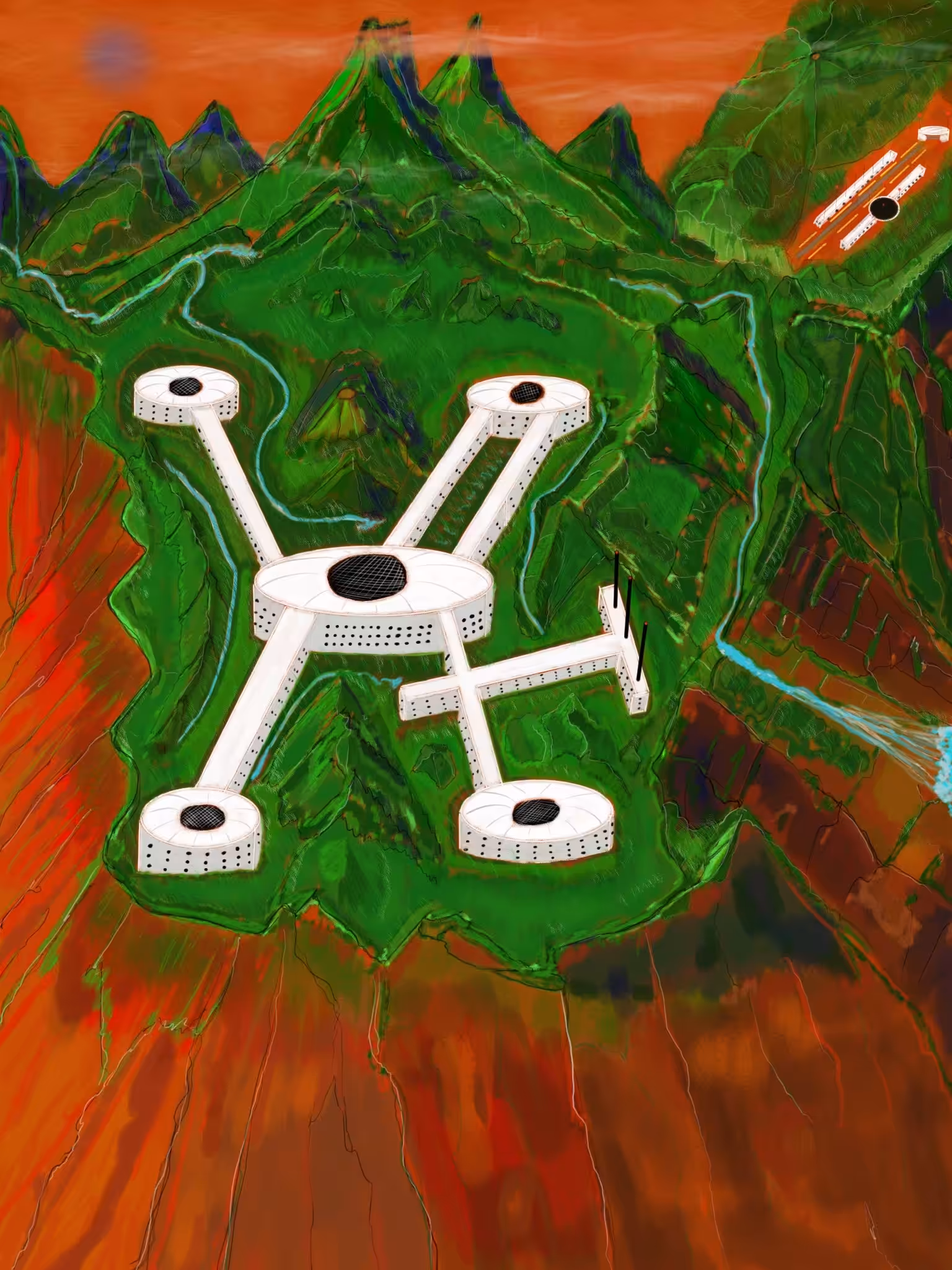 First human settlement