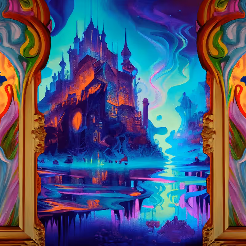 AI Psychedelic City #5