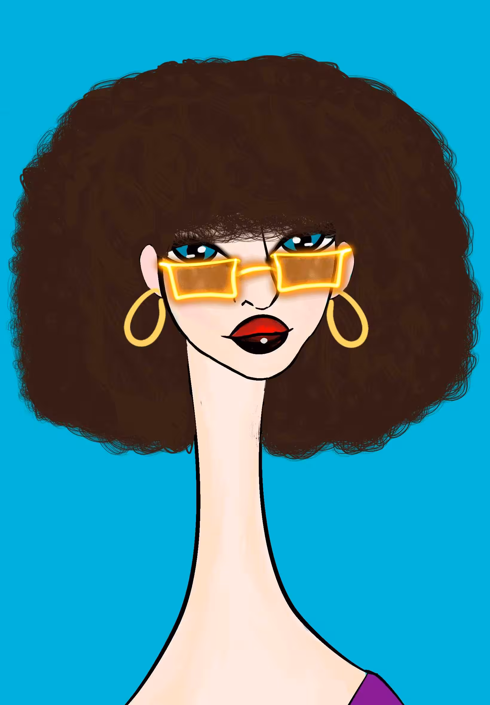 Long Neckie Ladies: Long Neckie Lady #528