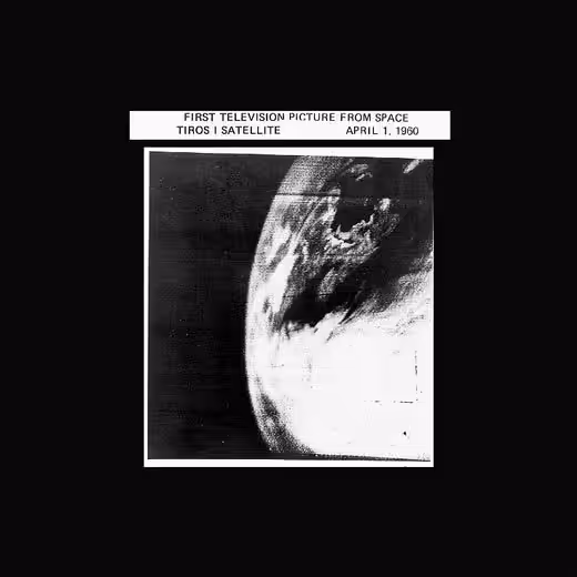 First TV image of earth from orbit