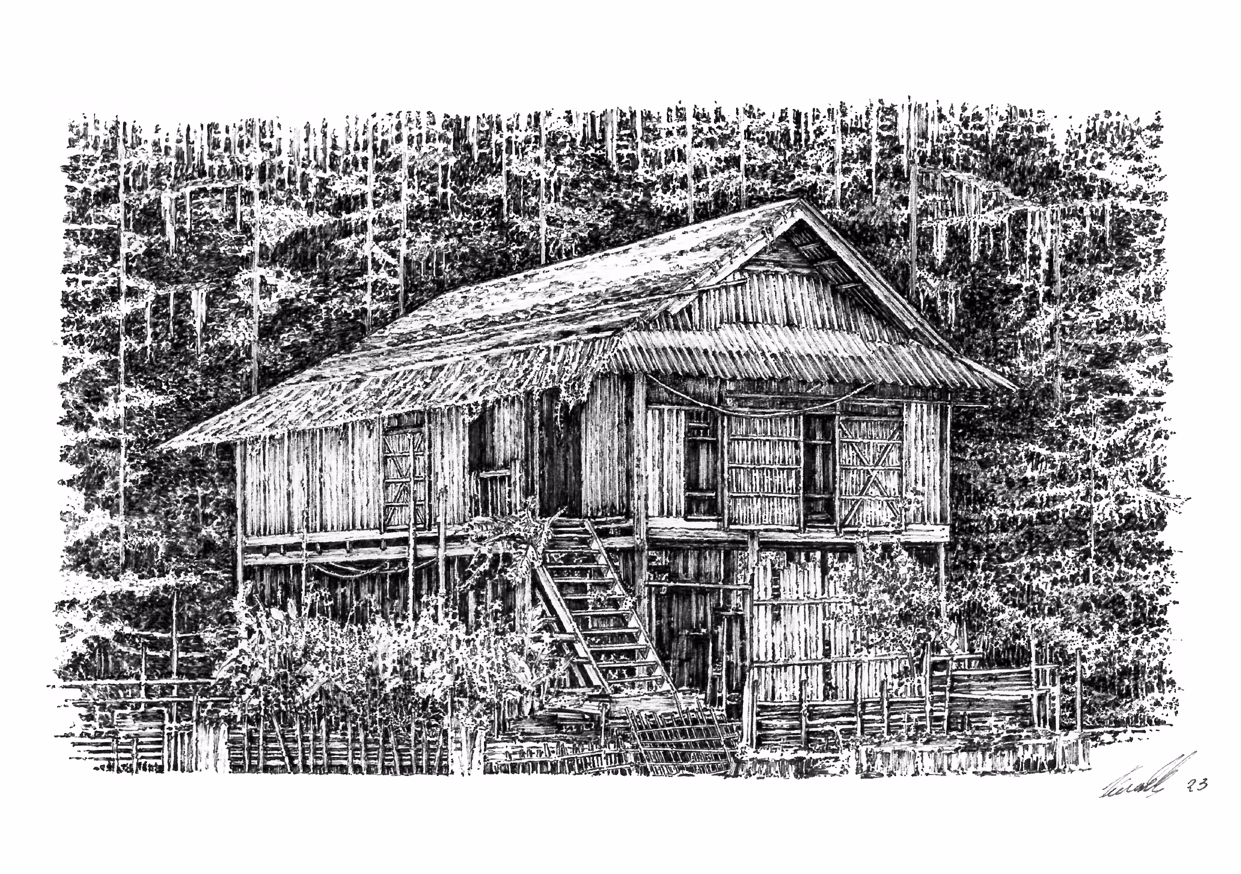 Overgrown house #8