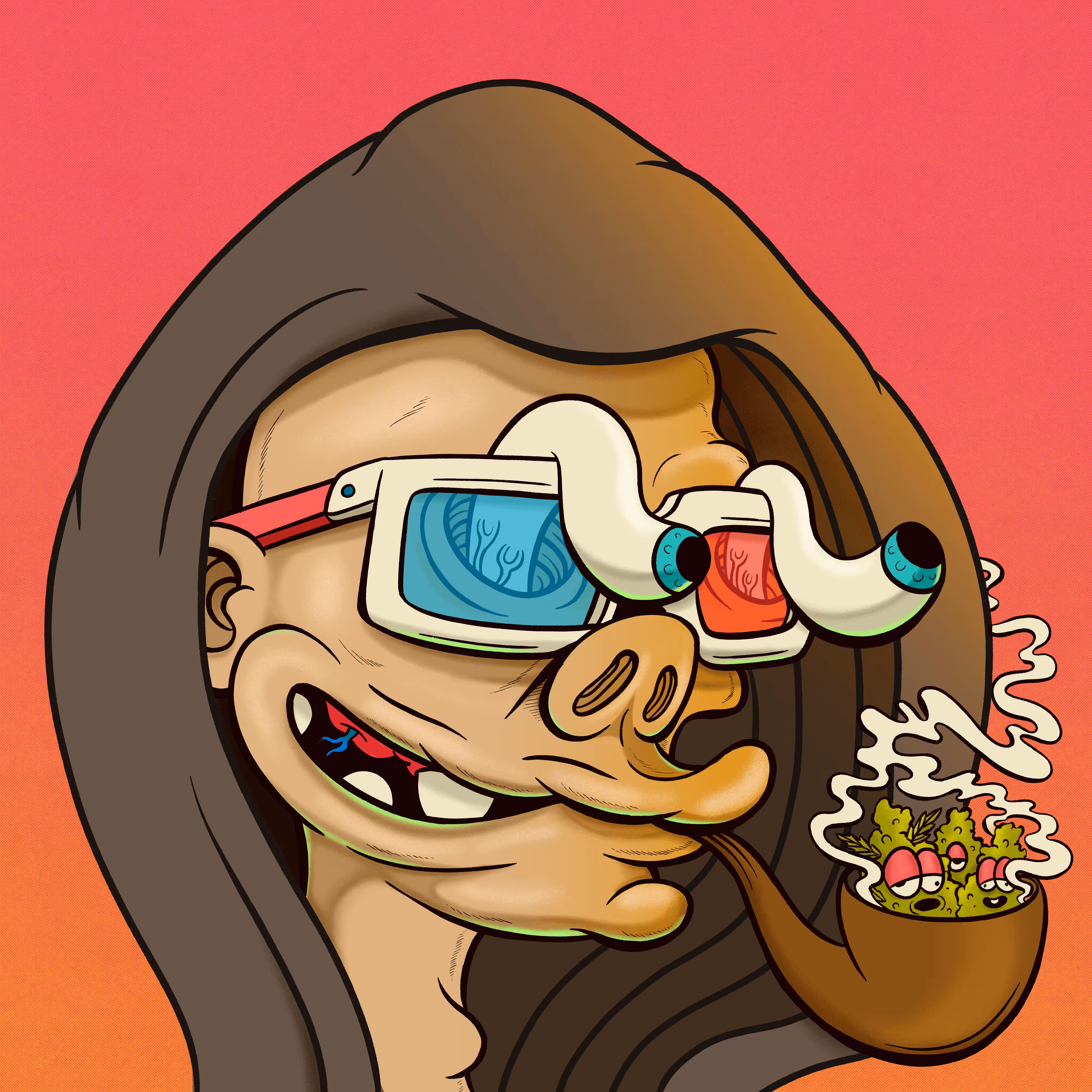CryptoPunk #465 - Voodoo Salad Derivative