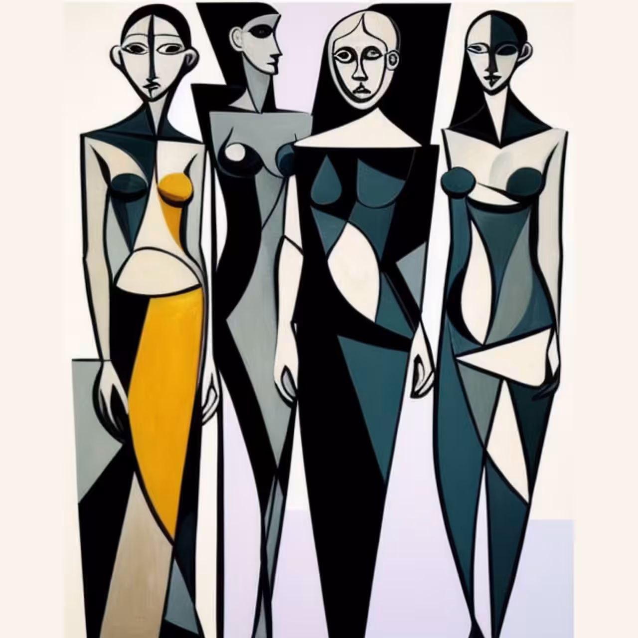 Hey Pablo Picasso, don't touch women's clothes! 11