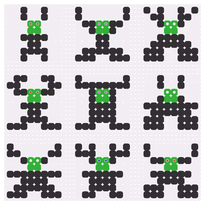 8x8 Pixel Creatures #2