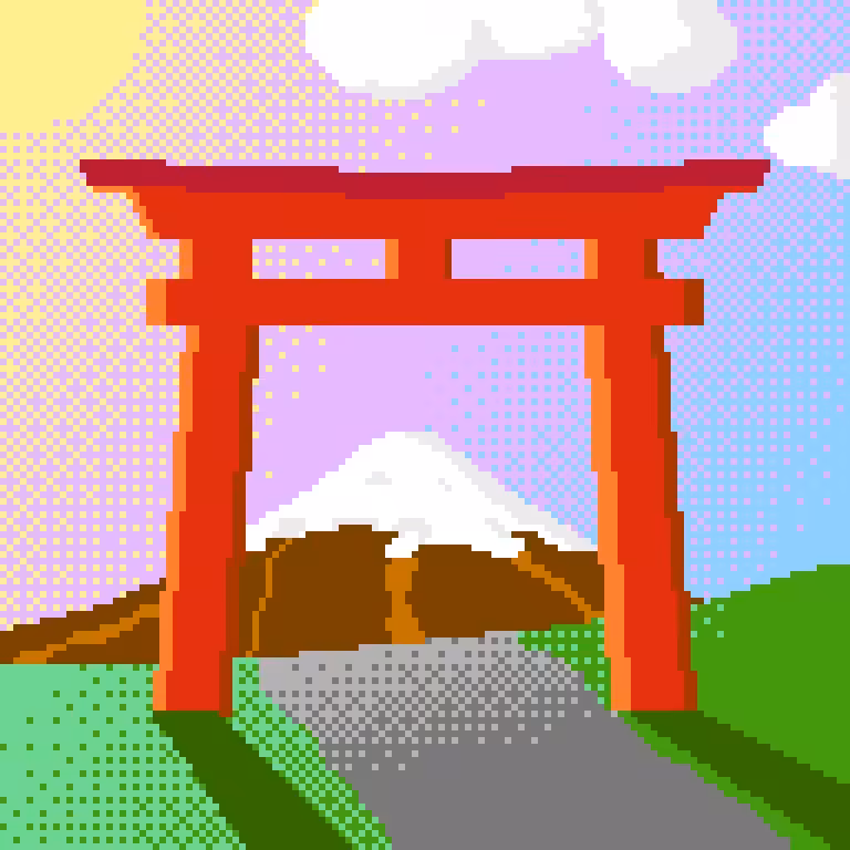 Japan in pixels