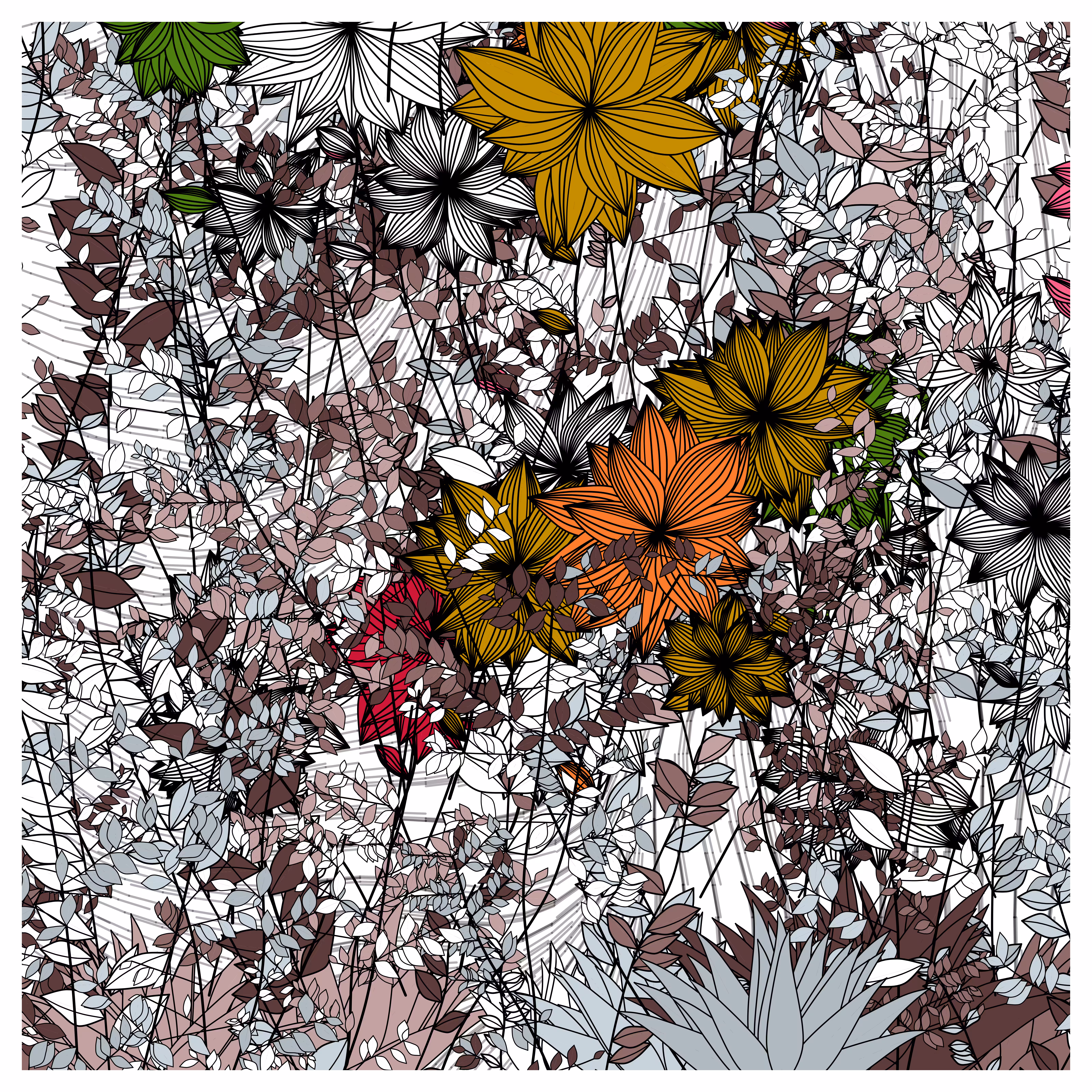 Sea of Flowers #14