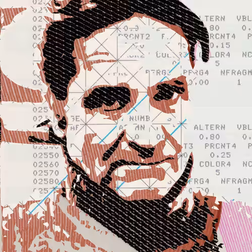 Generative Portrait of Robert Mallary #609