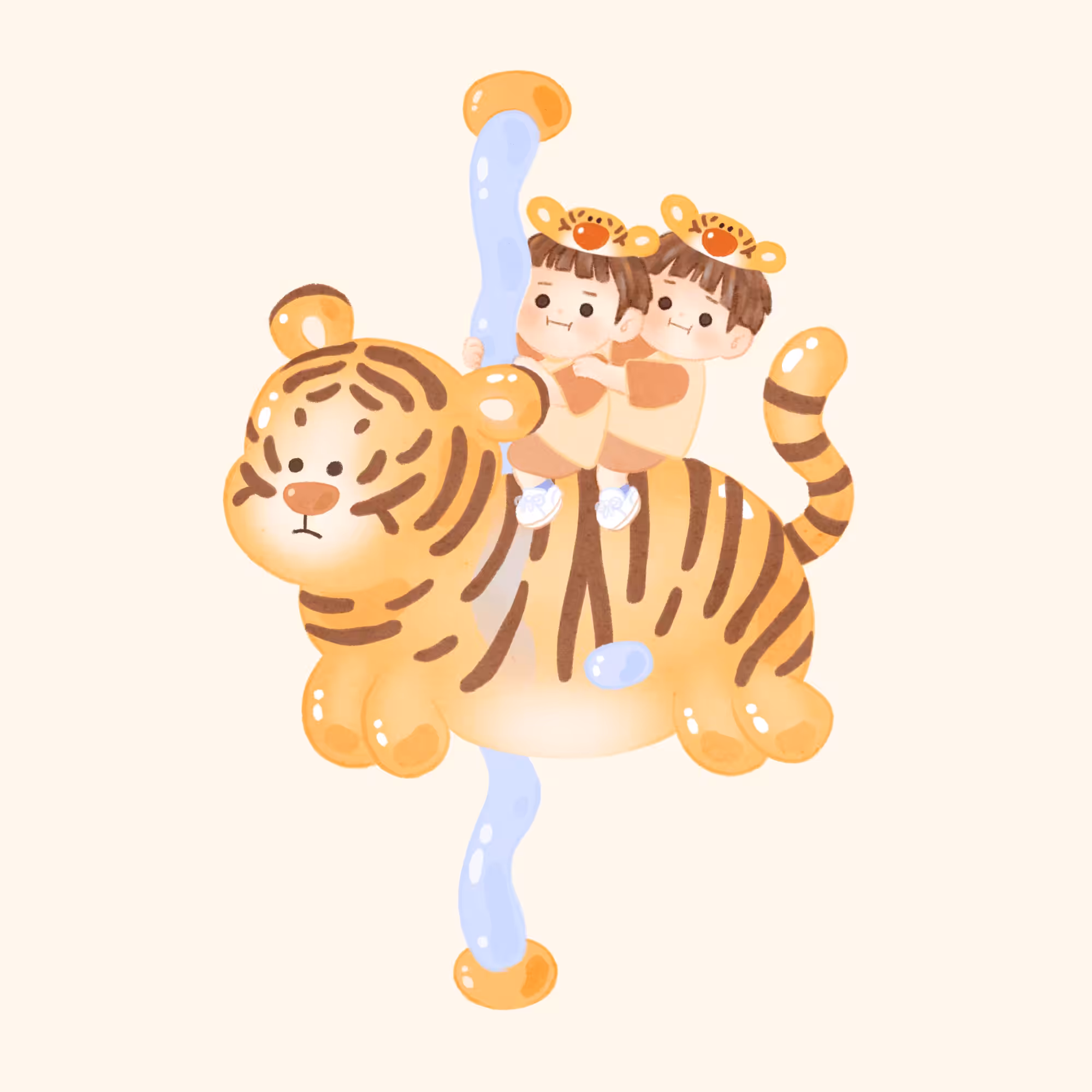 Z02 | #015 : Jelly tiger Carousel