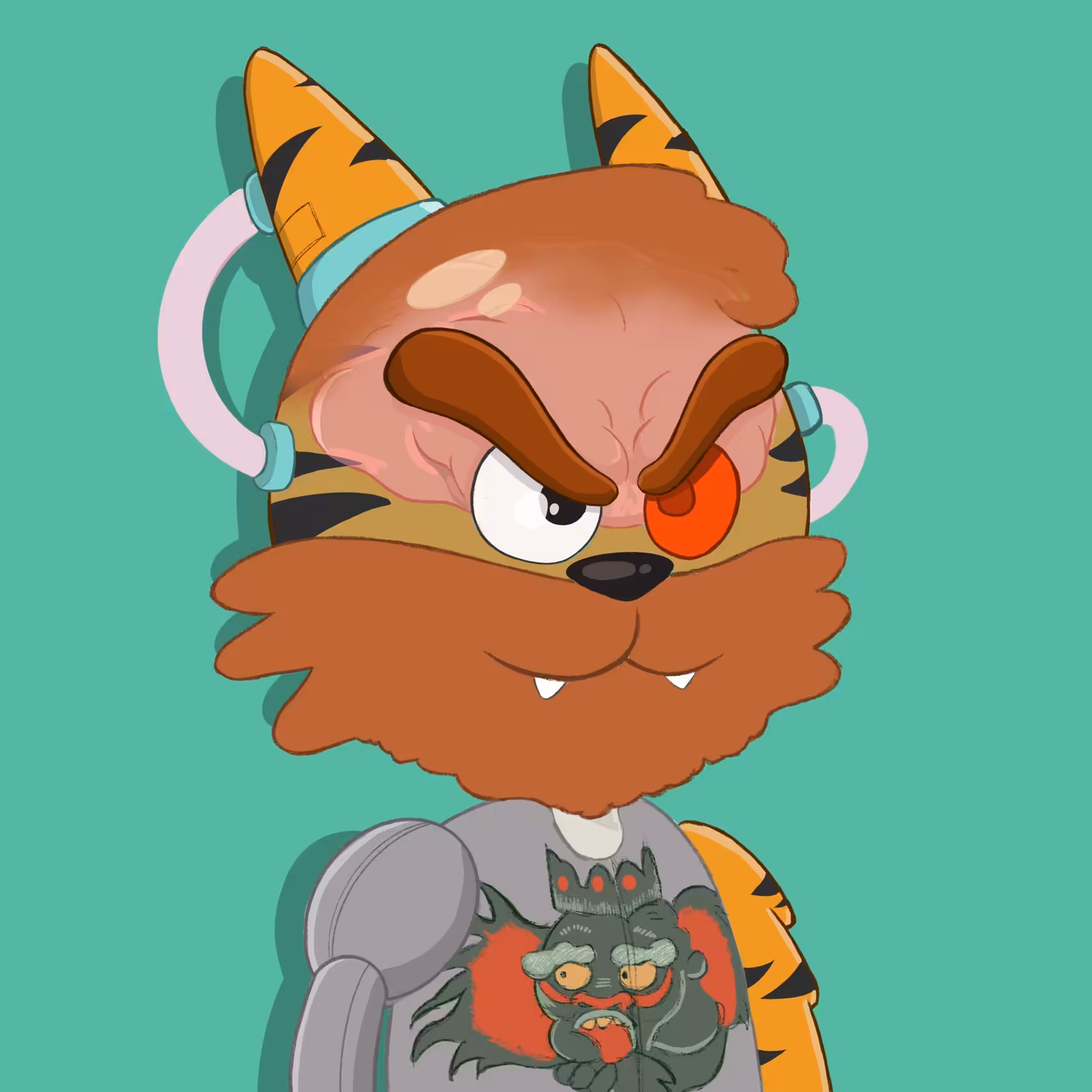 Conor McCloned Cranium Cat Club