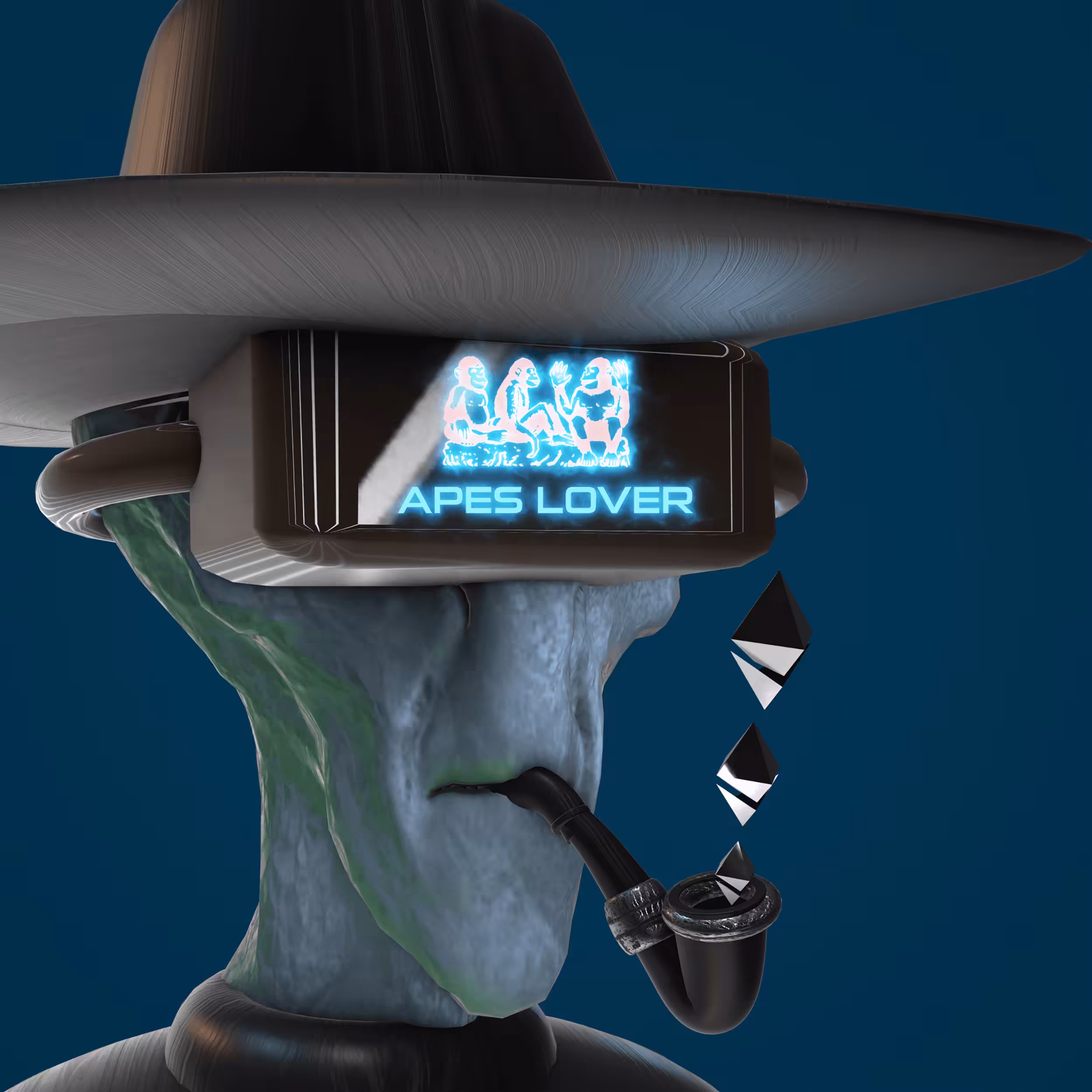 CryptoAvatar3D-048-ApesLover