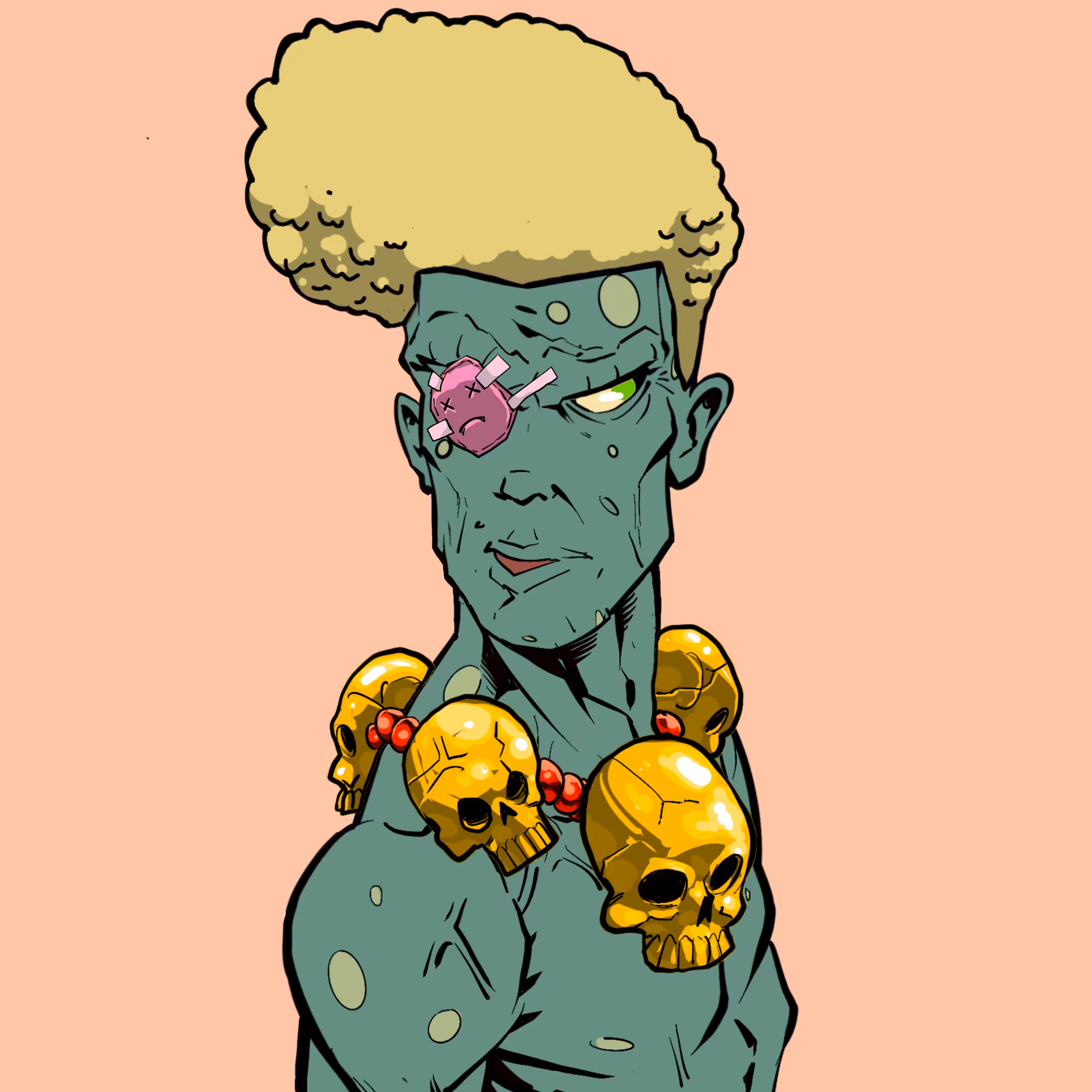 GlieseZombiesPFPs: GlieseZombiePFP #2833