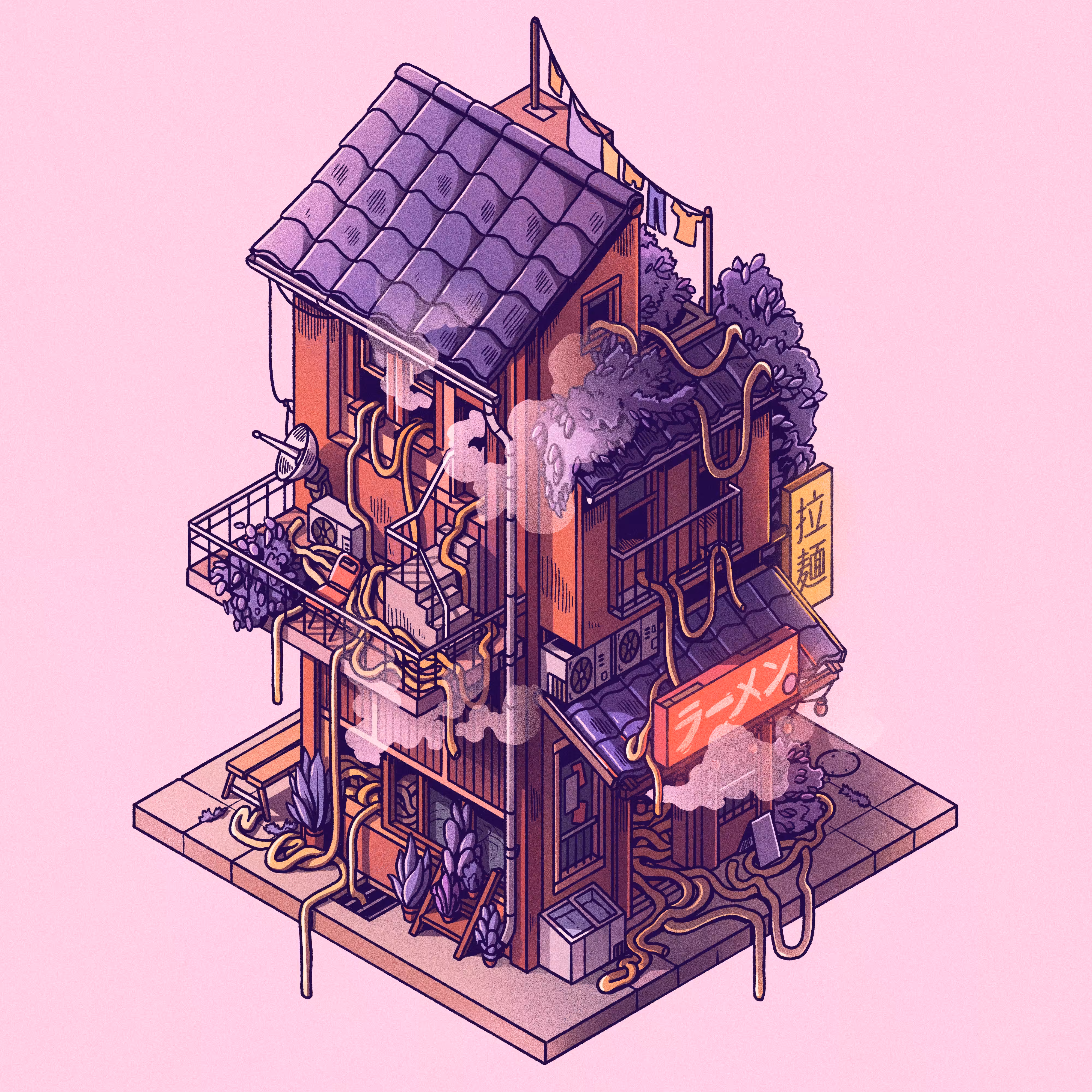 Curious Cabins #05 — Noodles