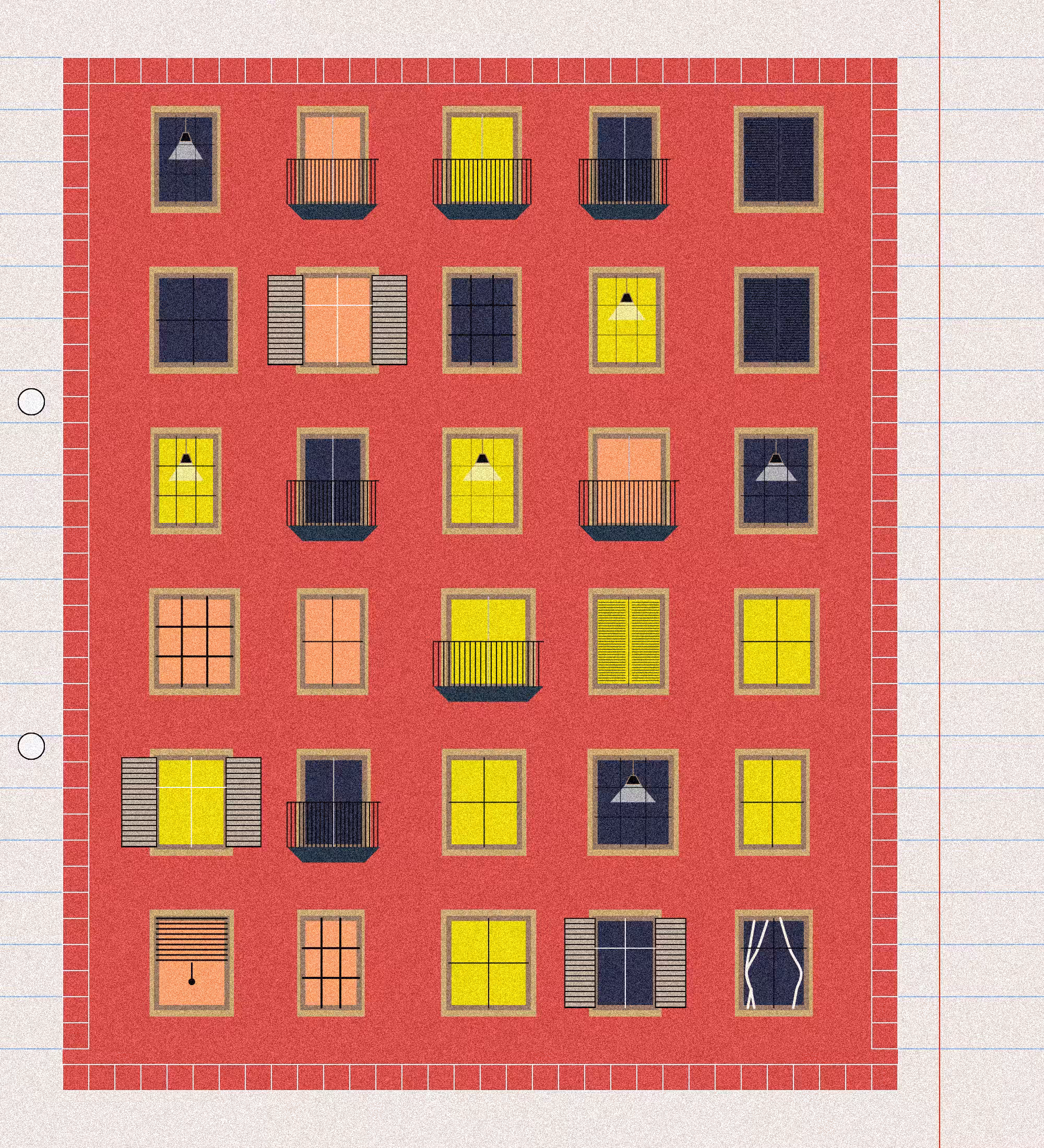 sketchbook page 9: windows #23