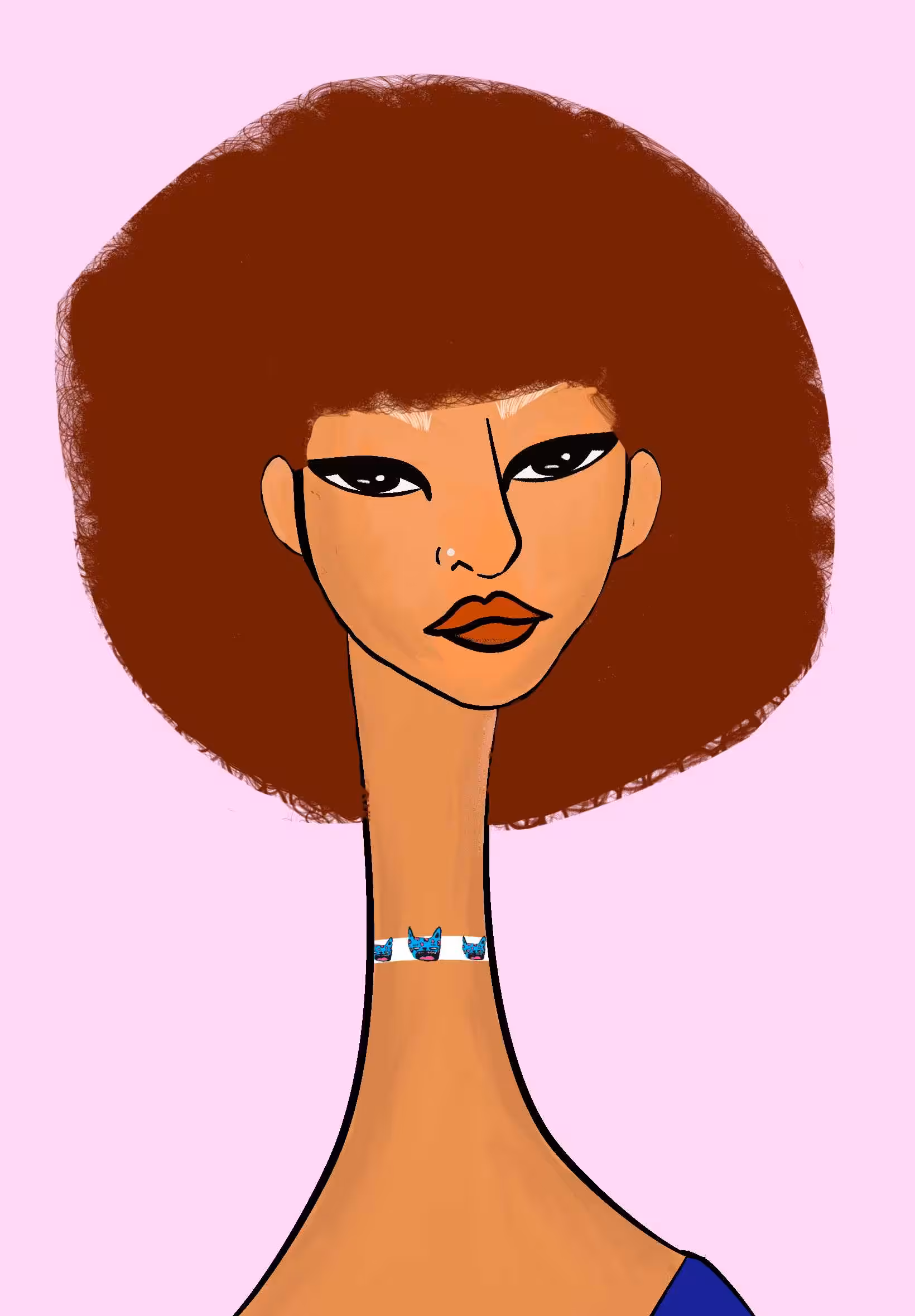 Long Neckie Ladies: Long Neckie Lady #1435