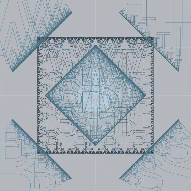 WTBS Logo with Fractals #209