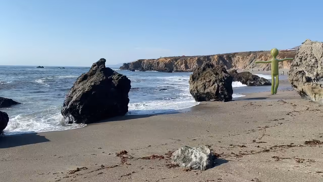 Green Dude Beach Cali (Listen)