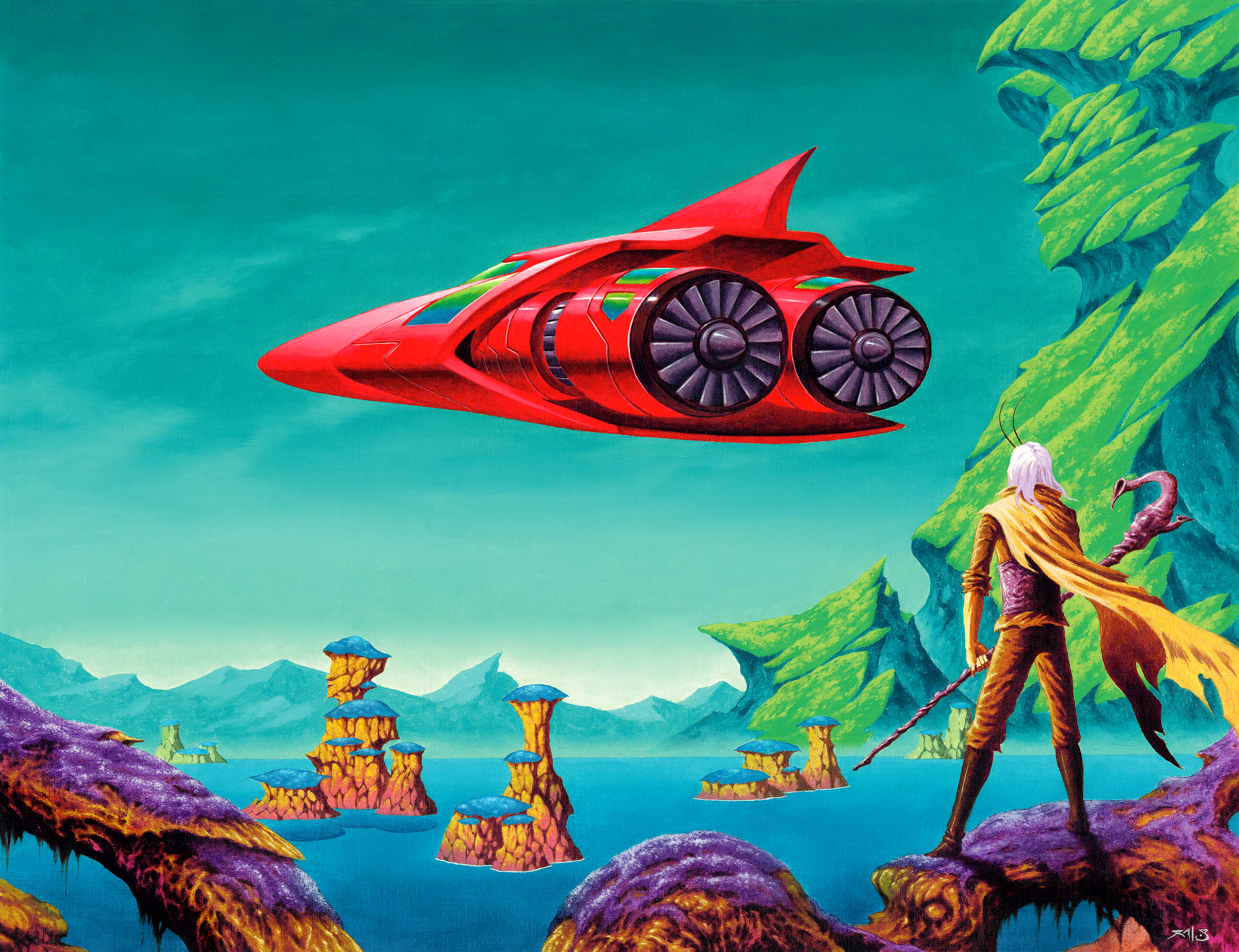Sathar And The Red Aircraft